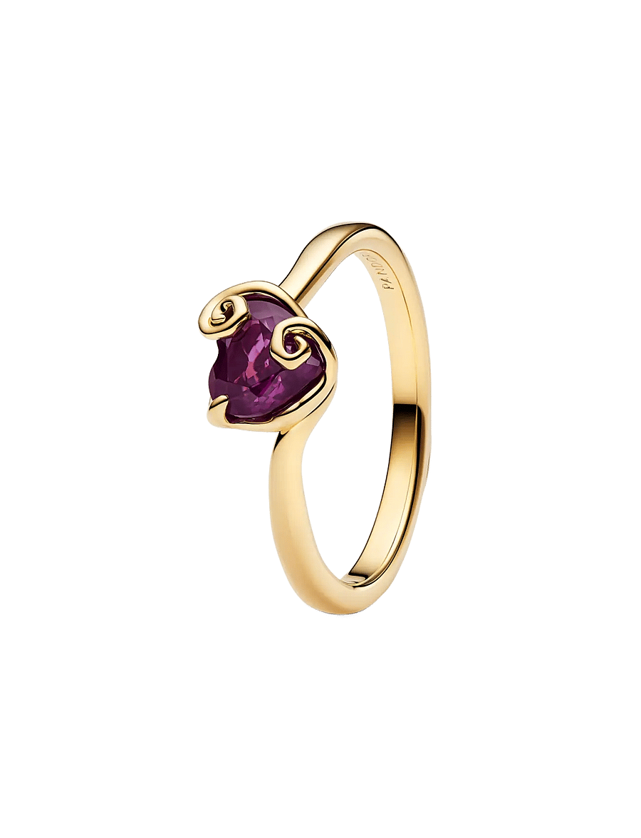 Pandora - Disney The Nightmare Before Christmas Sally Purple Heart Ring - rings - purple - 1