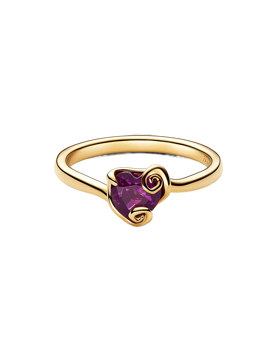 Pandora - Disney The Nightmare Before Christmas Sally Purple Heart Ring - rings - purple - 2