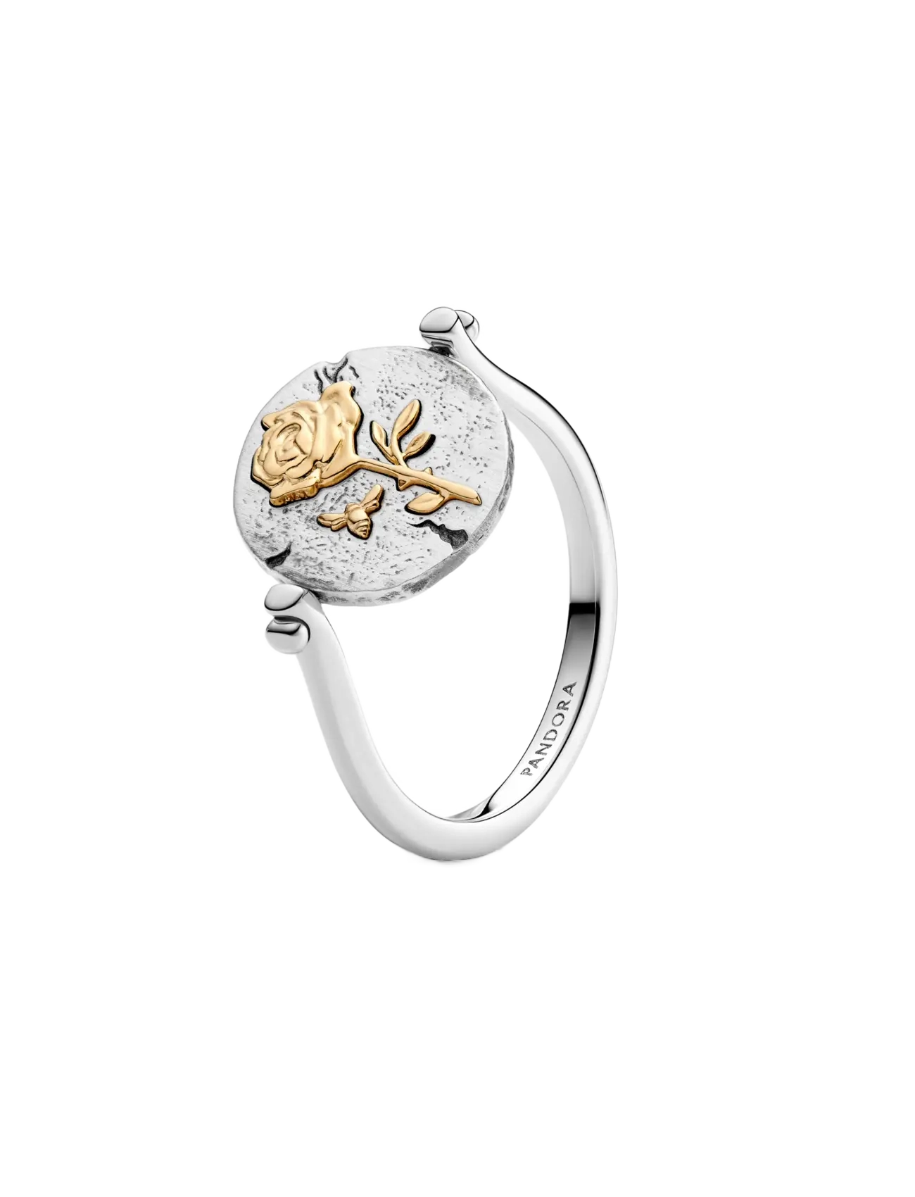 Pandora Rose Reversible Medallion Ring - Basplagg - NO COLOR / undefined