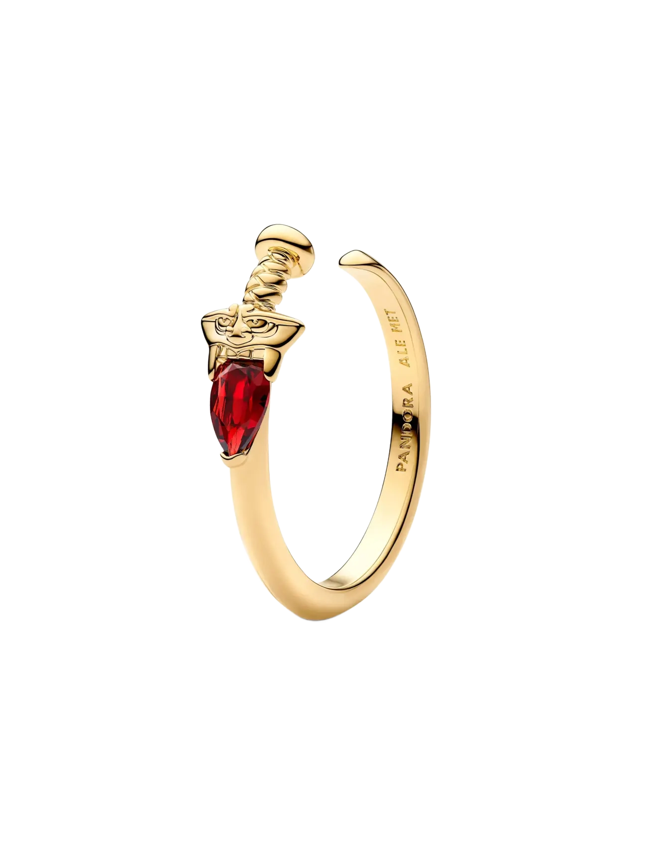 Pandora Disney Mulan Sword Open Ring - Schmuck - RED / red