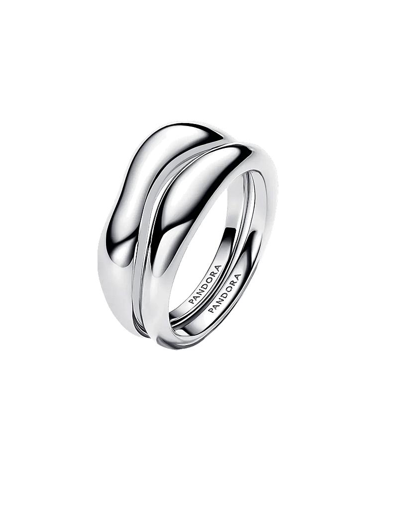 Pandora - Sterling silver ring set - ringar - no color - 1