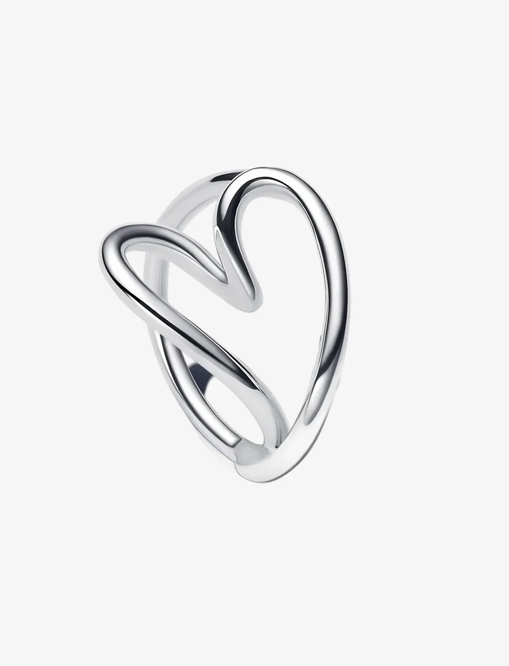 Pandora - Heart sterling silver ring - ringe - no color - 1