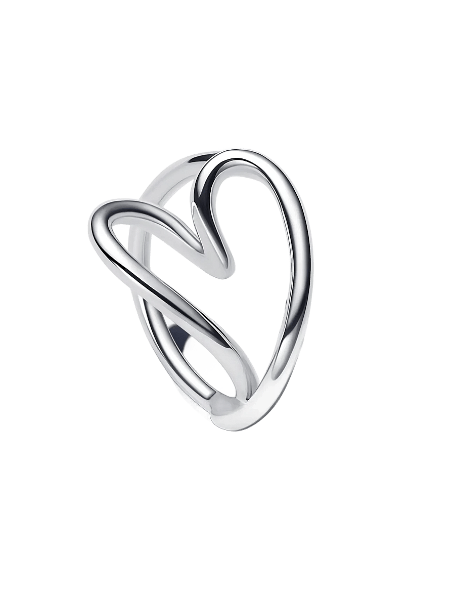 Pandora - Heart sterling silver ring - ringe - no color - 1