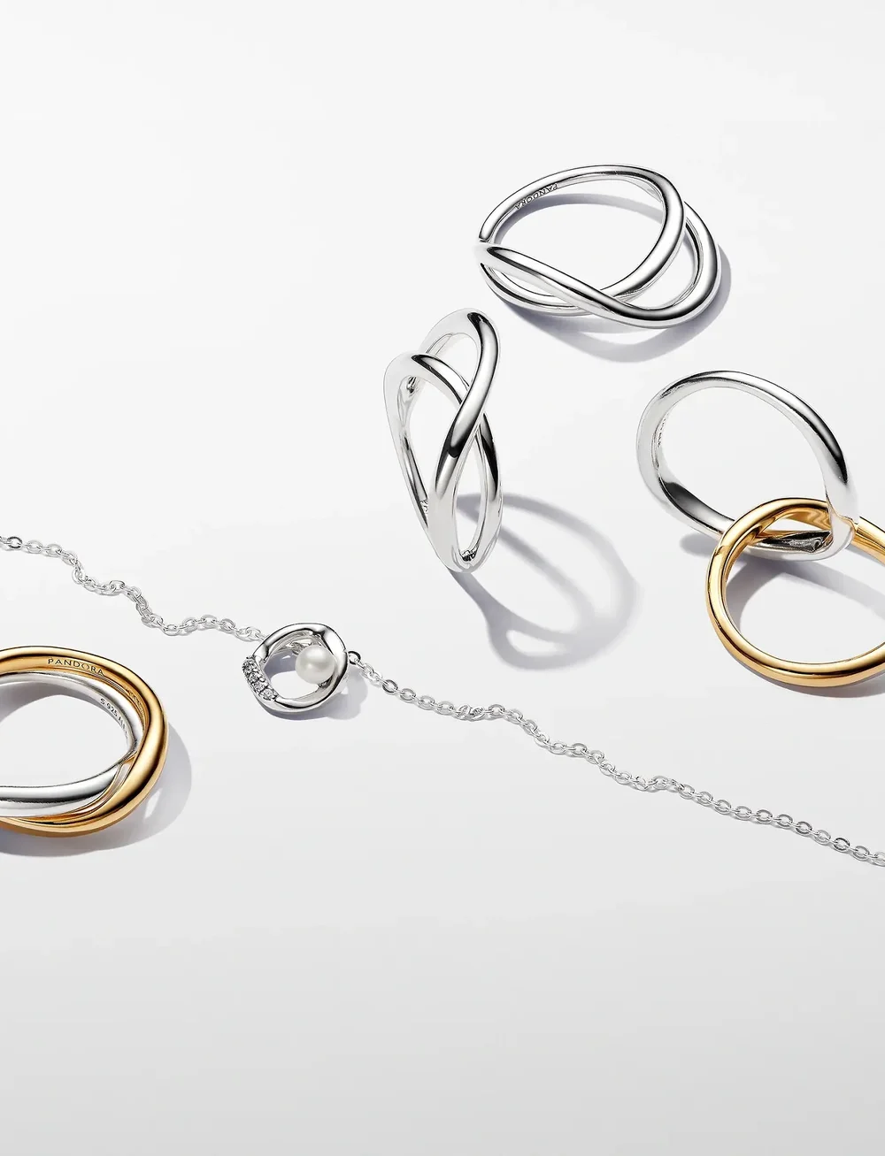Pandora - Sterling silver ring - sõrmused - no color - 3