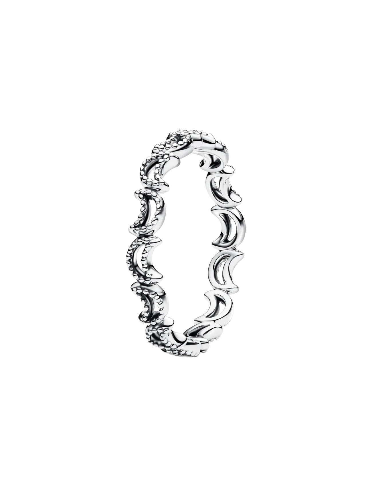 Moon sterling silver ring - NO COLOR