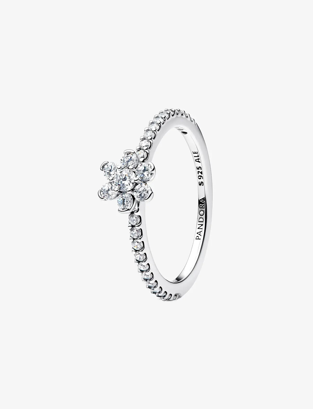 Pandora - Sparkling Flower Ring - ringe - clear - 1