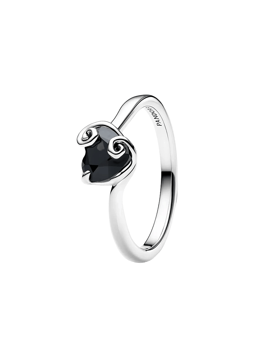 Pandora - Disney The Nightmare Before Christmas Jack Black Heart Ring - ringe - black - 1
