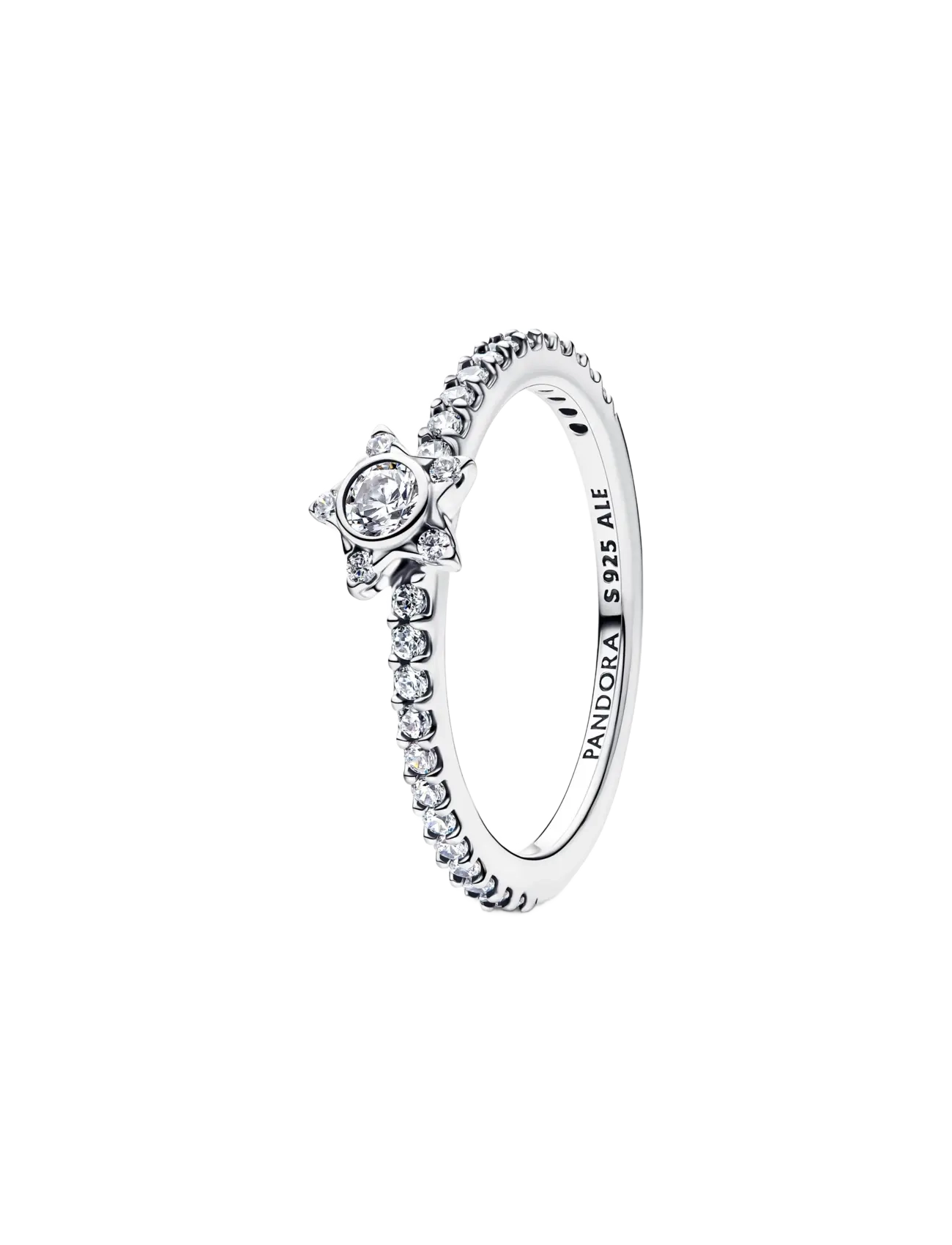 Pandora Sparkling Stella Pavé Ring - Accessoarer - CLEAR / undefined