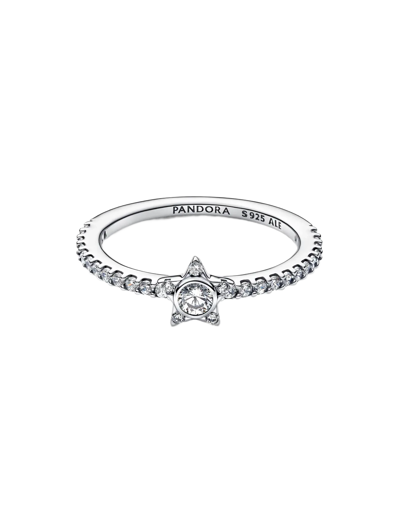 Pandora - Sparkling Stella Pavé Ring - clear - 2