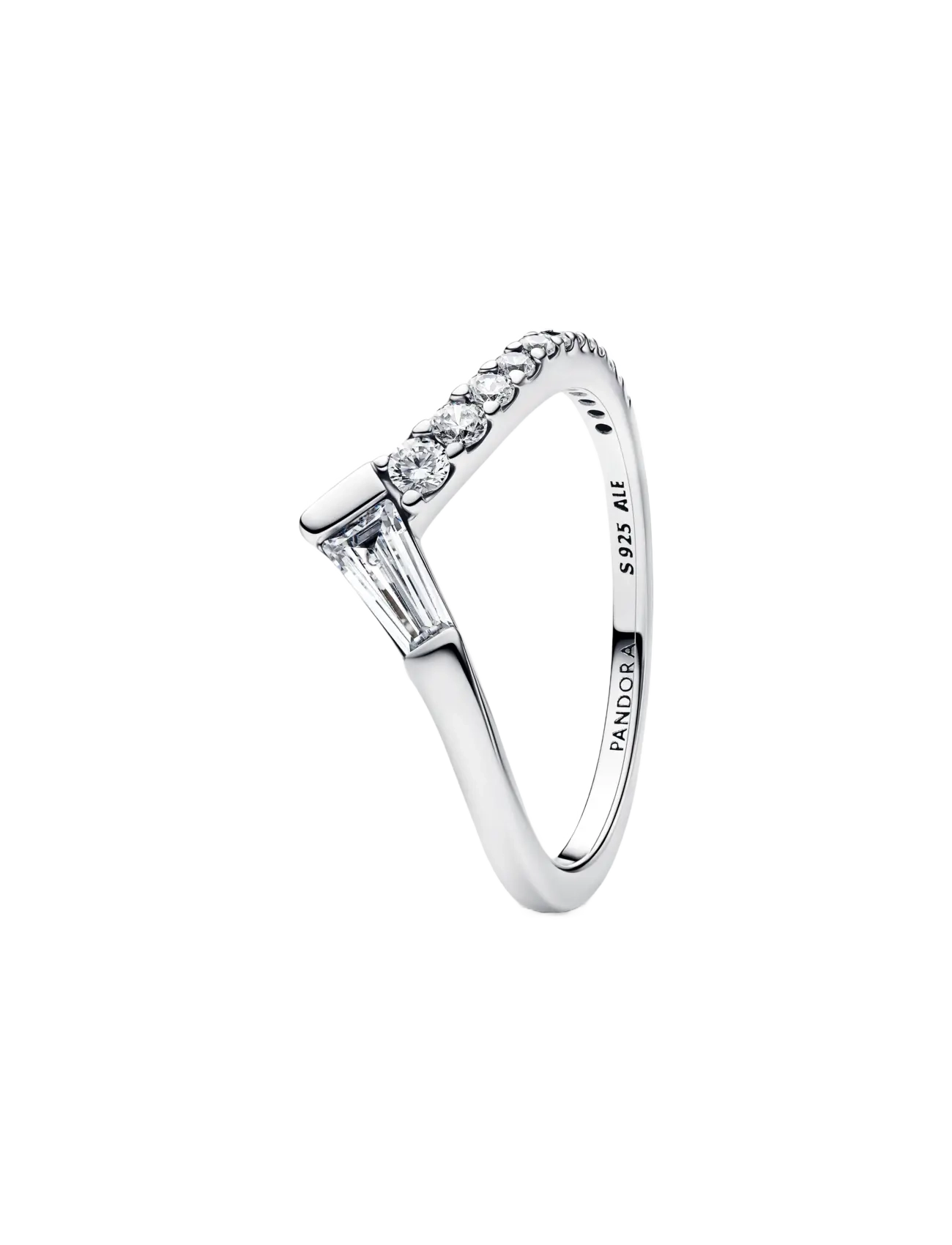 Pandora Tiara Baguette Pavé Band Ring - Schmuck - CLEAR / undefined