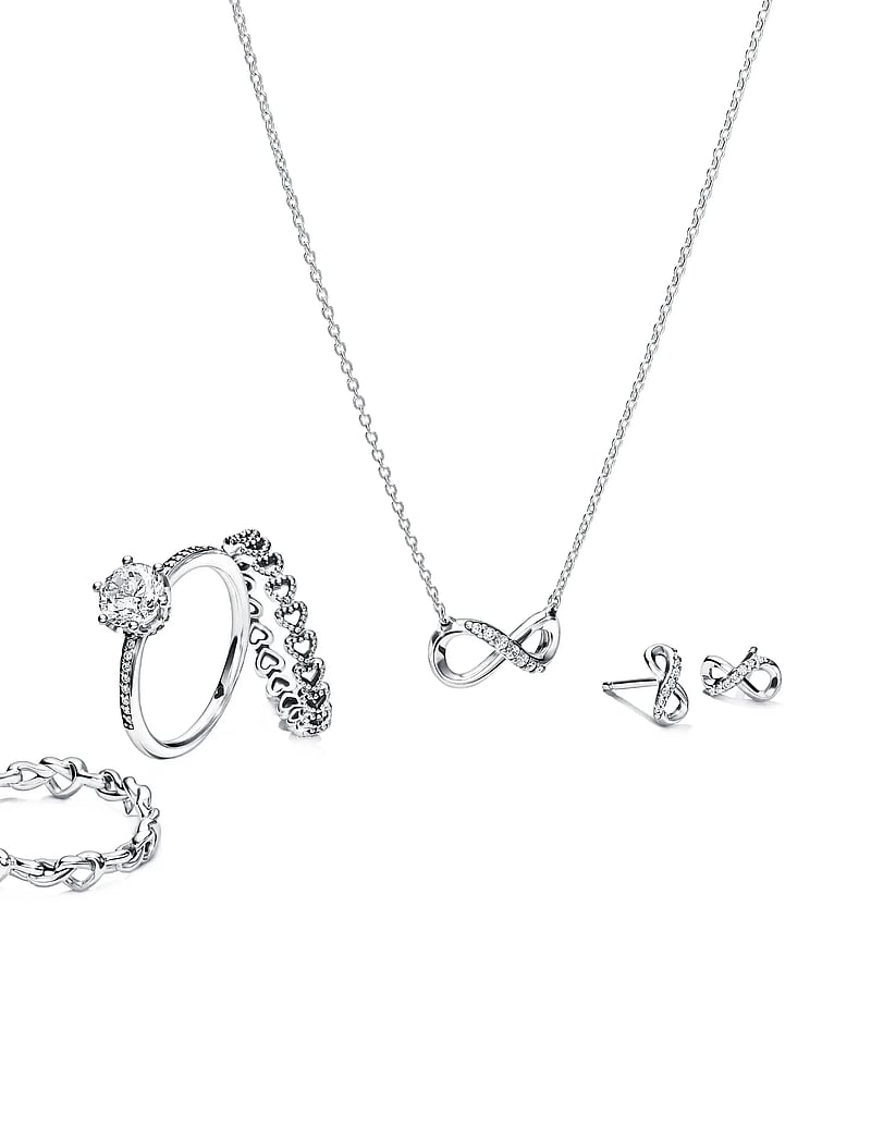 Pandora - Crown sterling silver ring with clear cubic zirconia - ringe - clear - 3