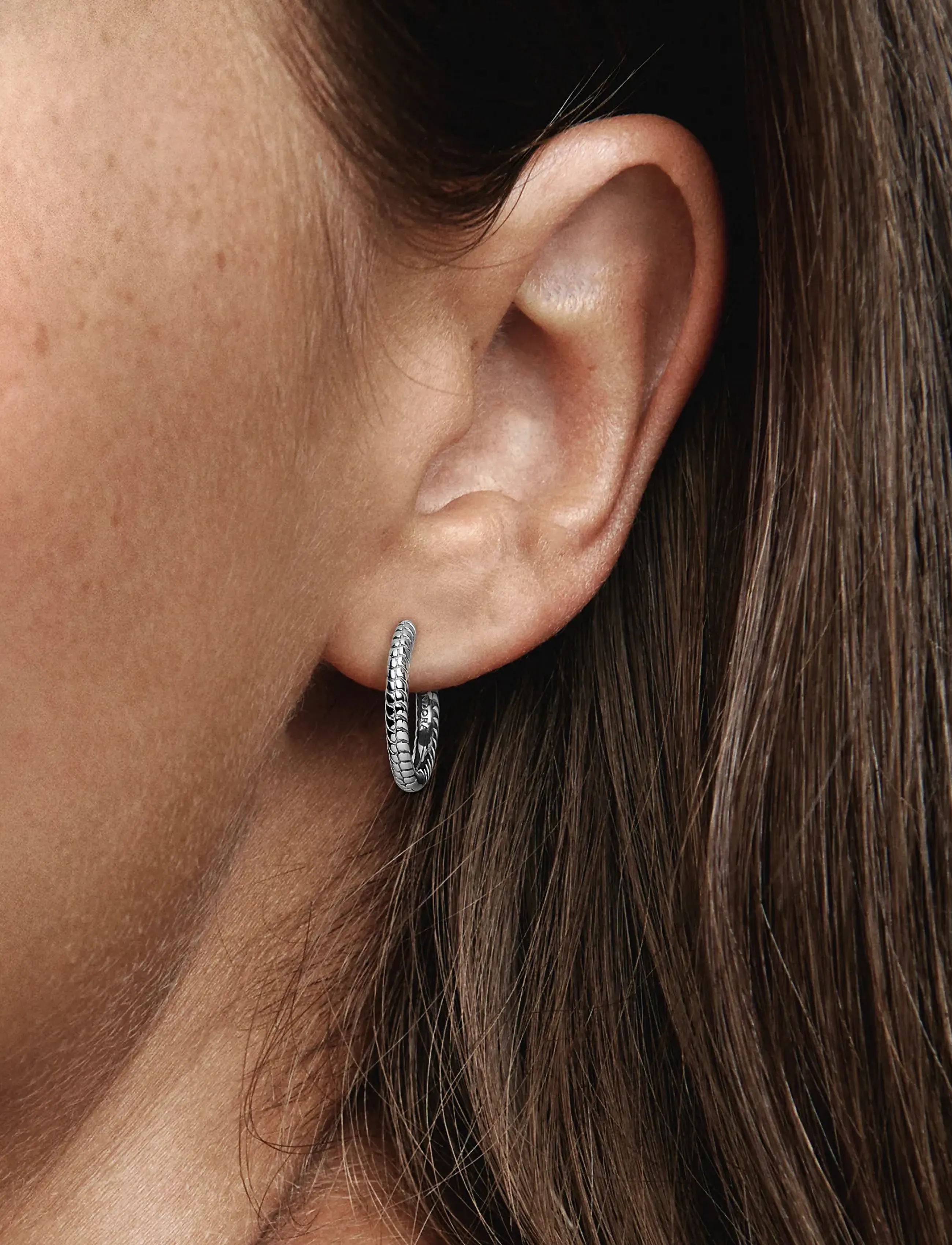 Pandora - Snake chain pattern sterling silver - no color - 2
