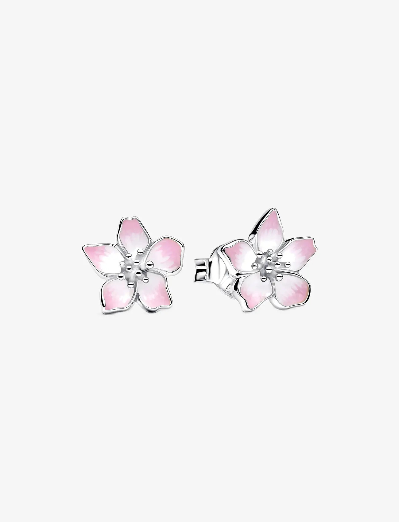 Pandora - Cherry Blossom Stud Earrings - studs örhängen - pink - 1