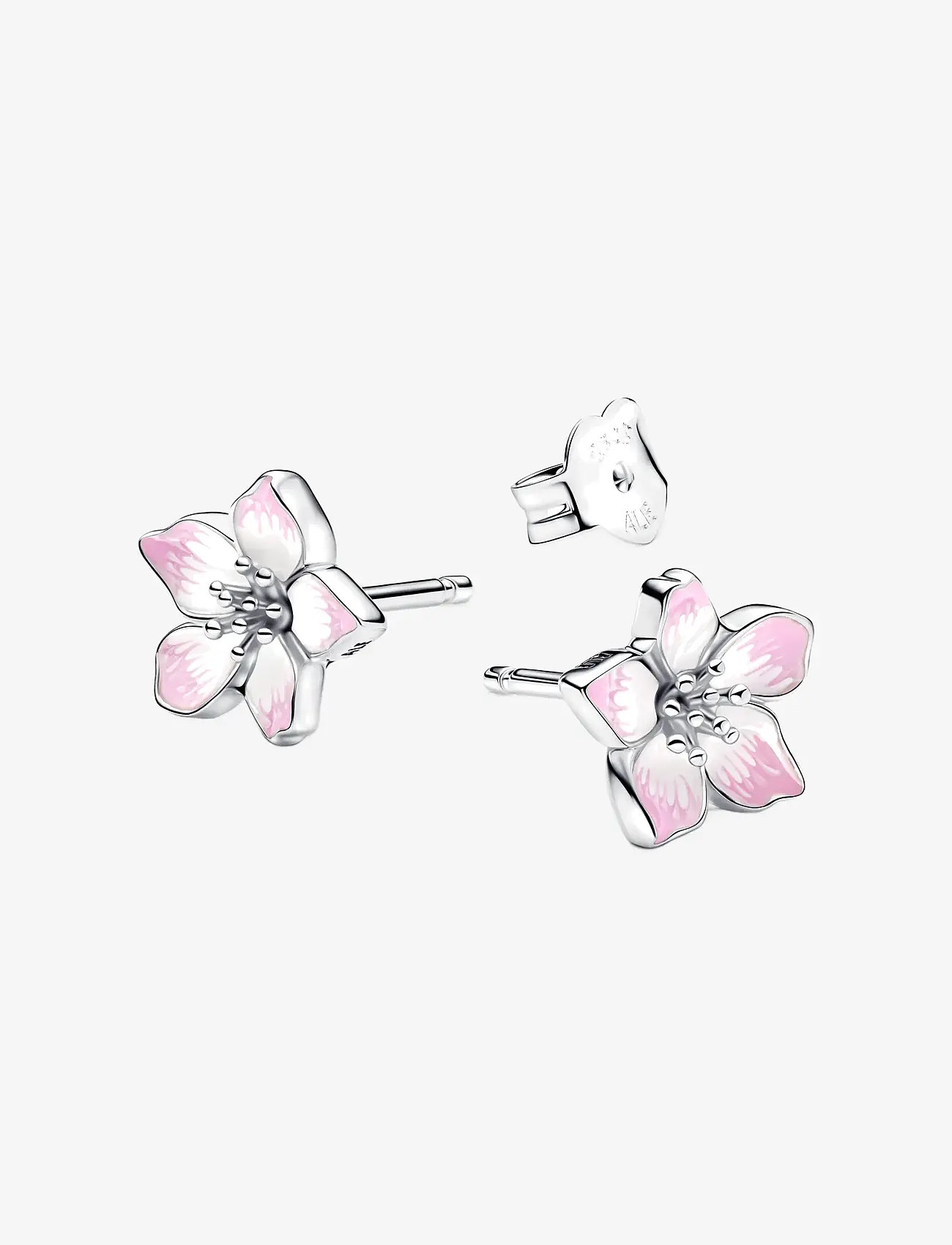 Pandora - Cherry Blossom Stud Earrings - studs örhängen - pink - 2