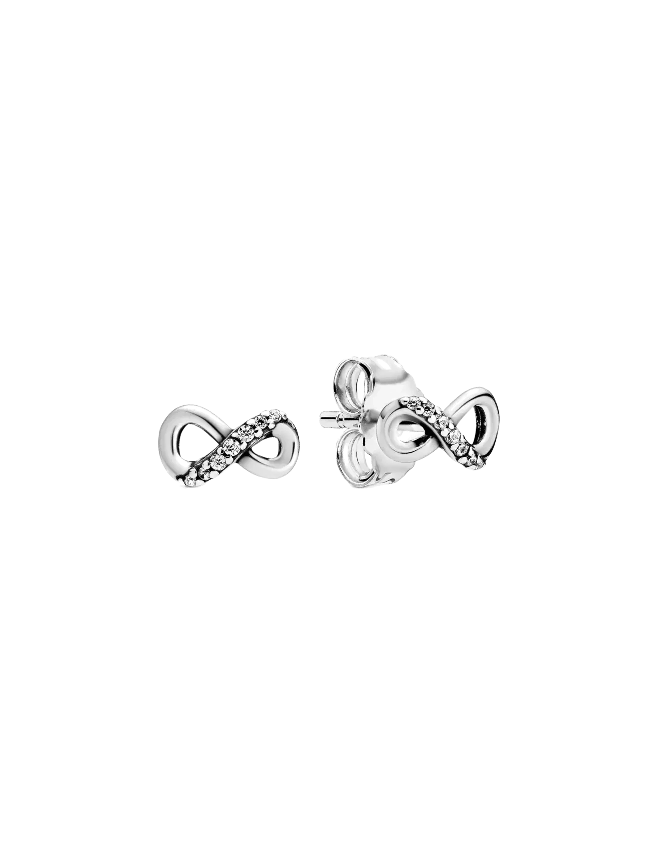 Pandora Sparkling Infinity Stud Earrings - Accessoires - CLEAR / undefined