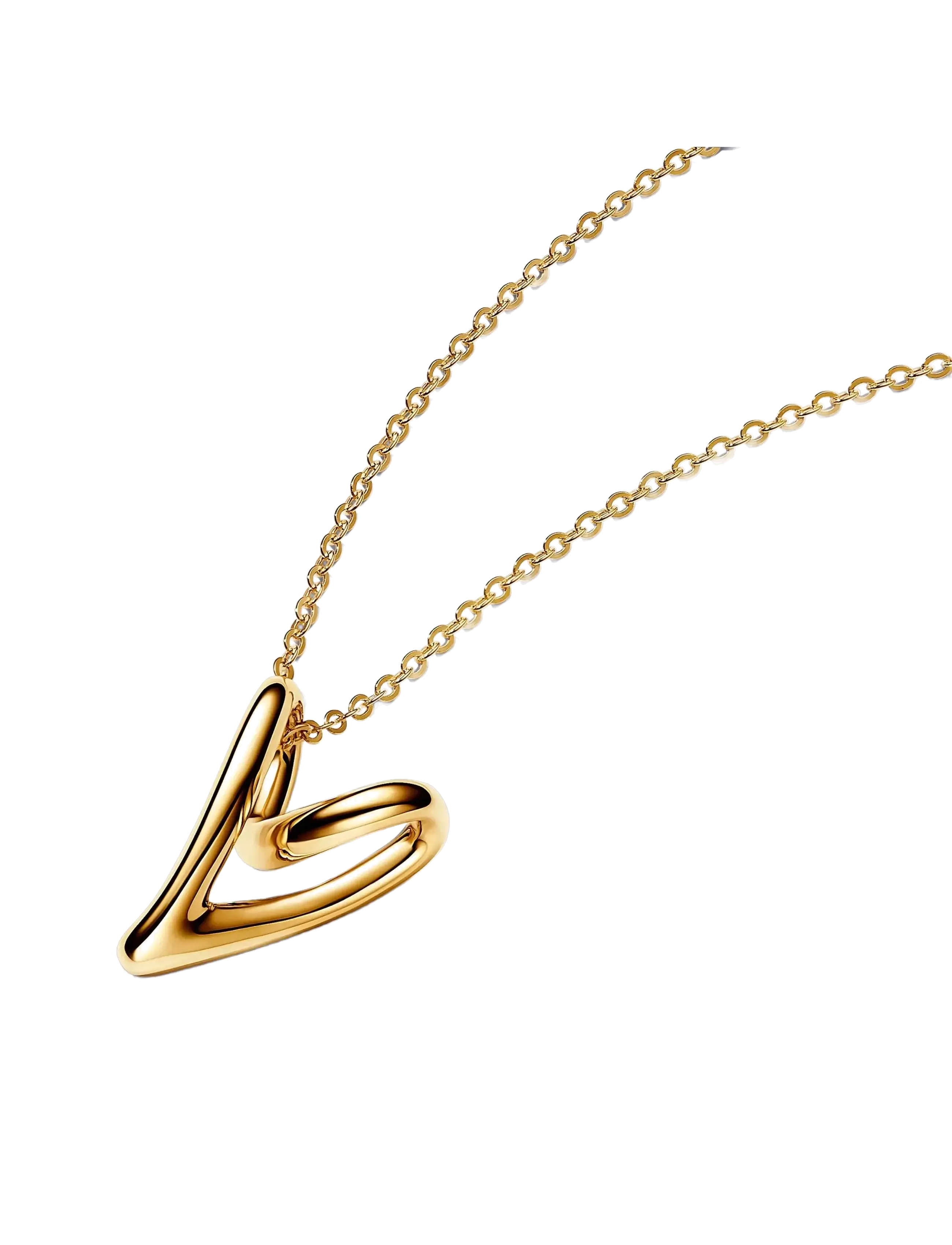 Pandora Heart pendant 14k gold-plated necklace - Halskæder - NO COLOR / undefined