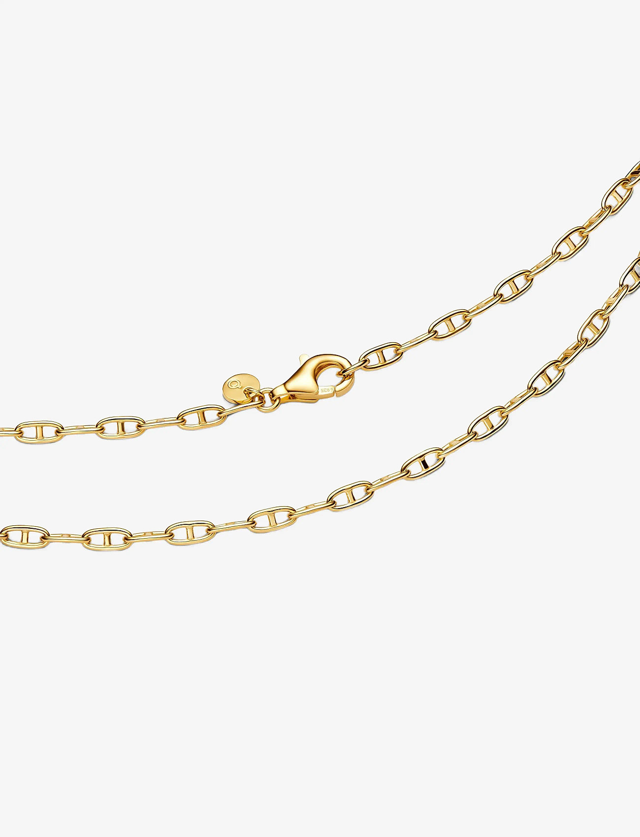 Pandora - 14k gold-plated necklace - kedjehalsband - no color - 2