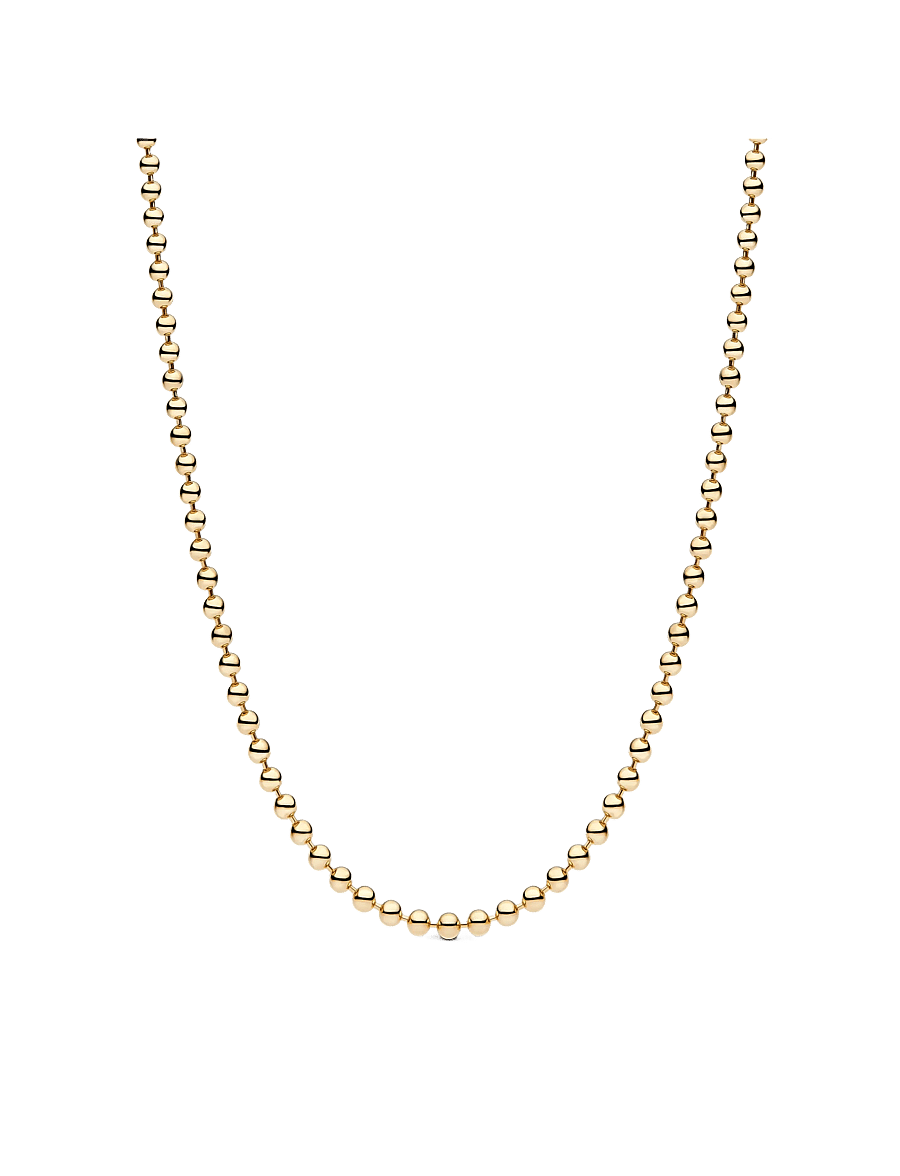 Pandora - Ball Chain Necklace - halsketten - no color - 1