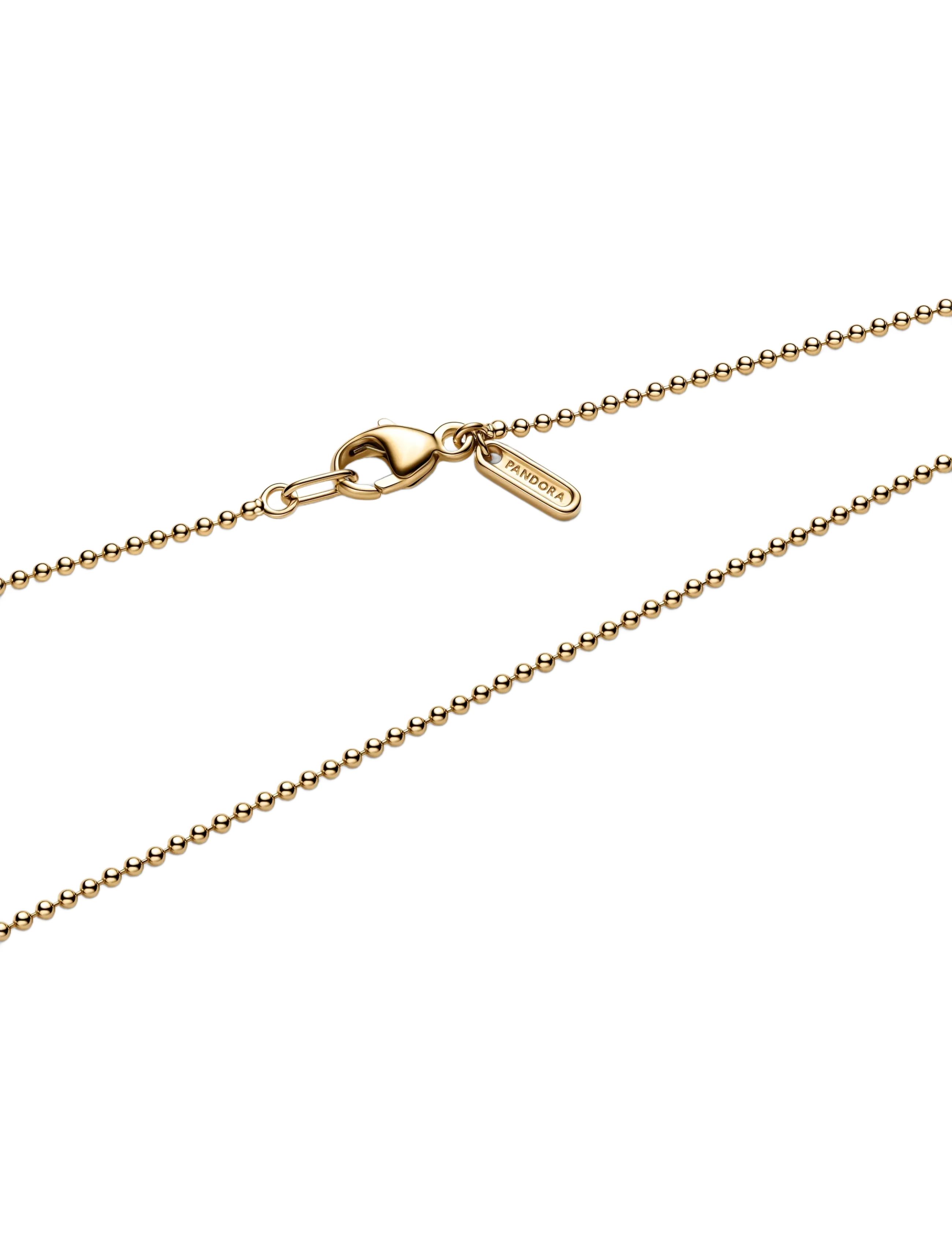 Pandora - Ball Chain Necklace - kedjehalsband - no color - 2