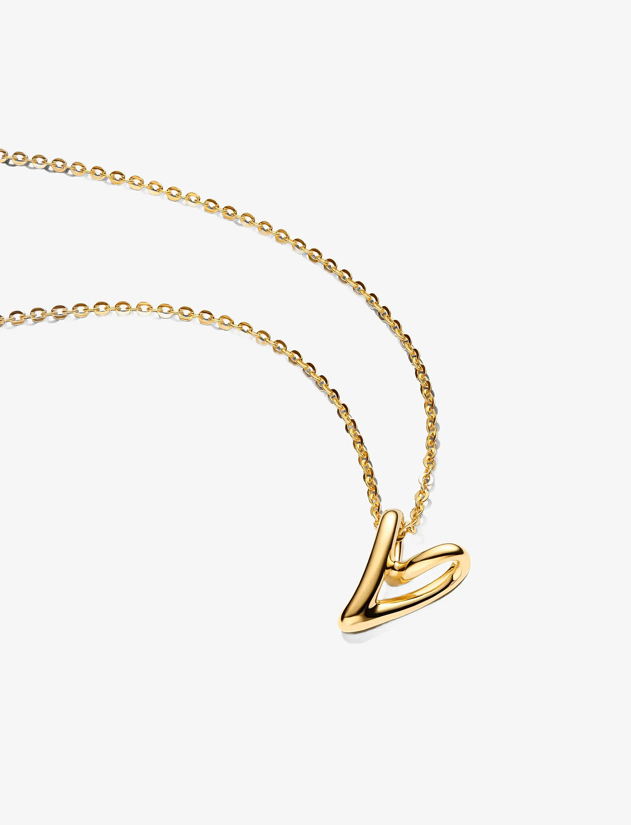 Pandora - Heart Small Pendant Necklace - no color - 1