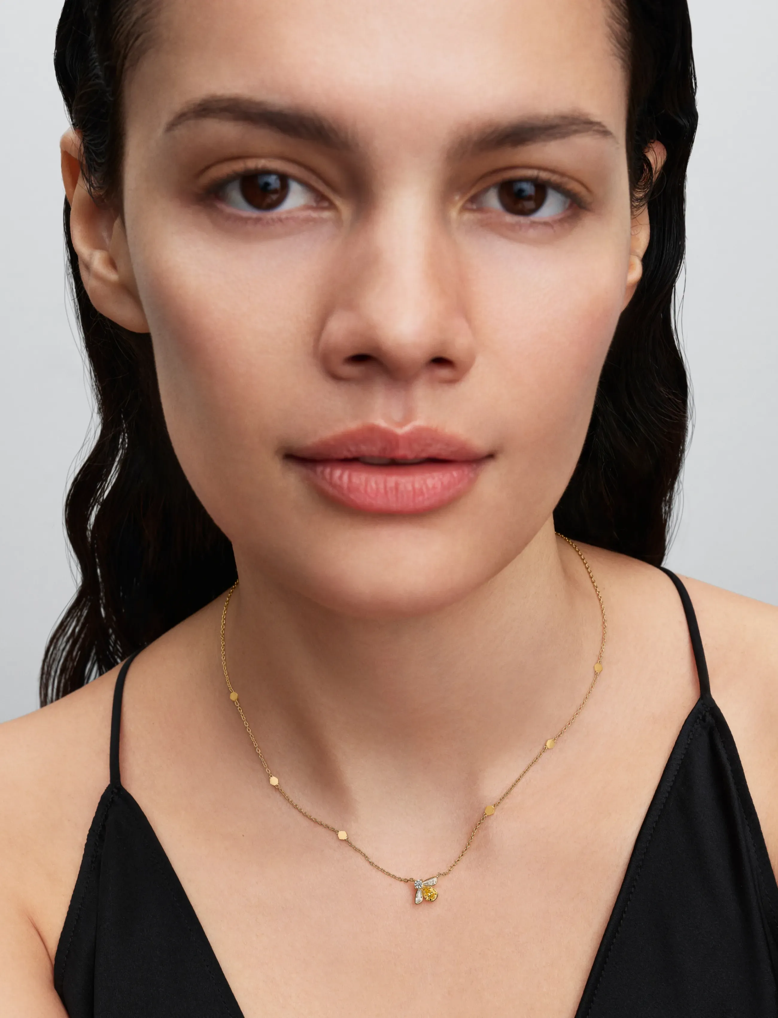 Pandora Honey Bee Pendant Necklace, 45 cm, Jewellery, Gold - Pendants, Frauen