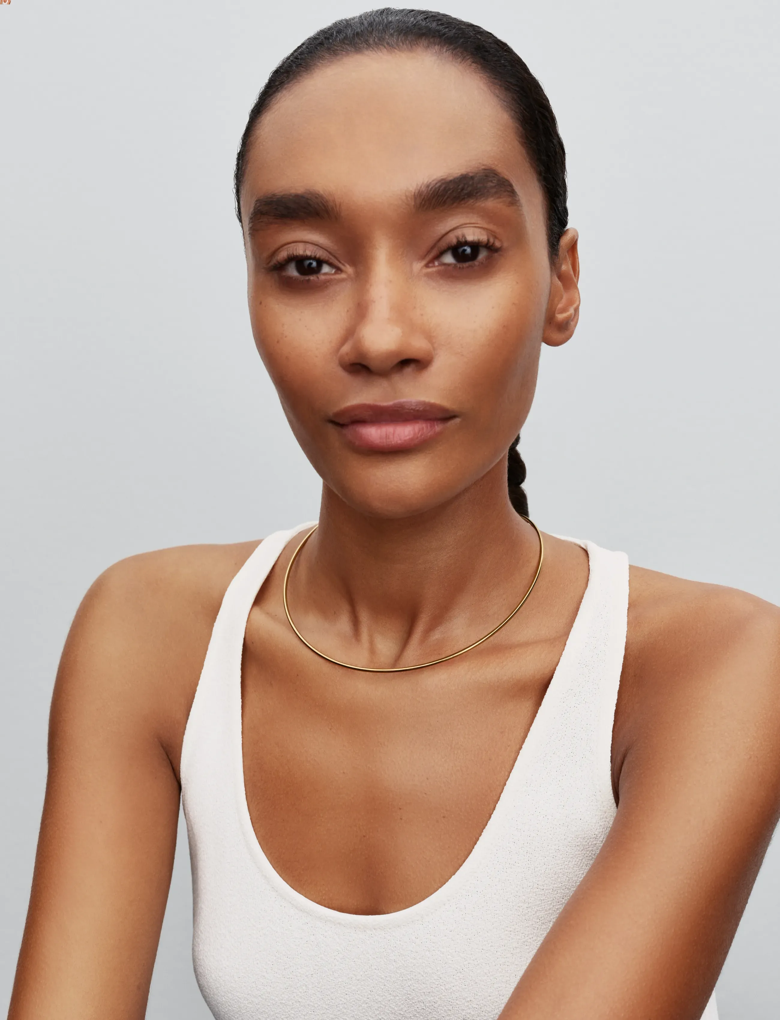Pandora - Tubular Choker Necklace - choker - no color - 2