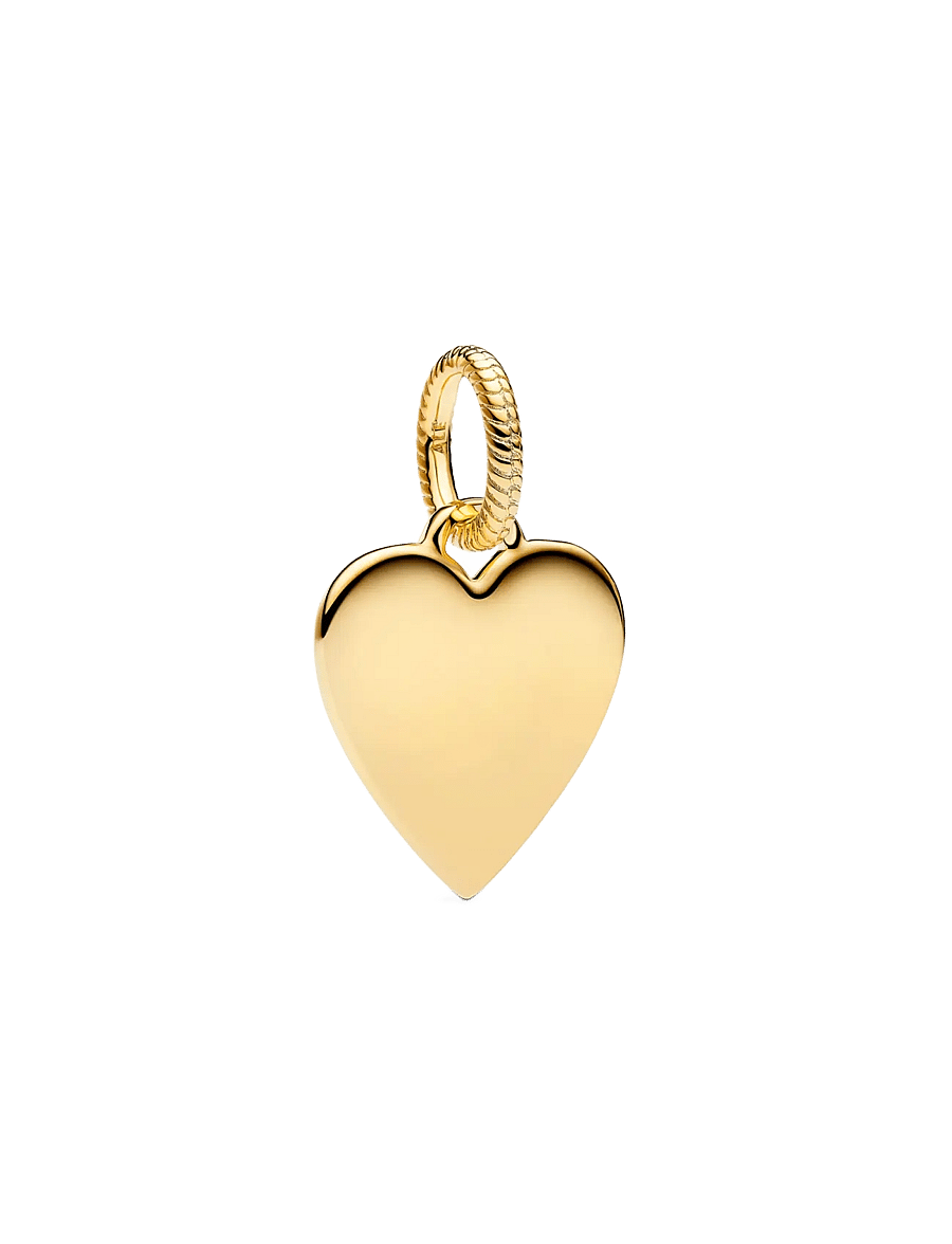 Pandora - Engravable Heart Tag Pendant - hängen & berlocker - no color - 1