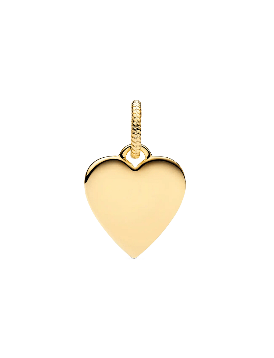Pandora - Engravable Heart Tag Pendant - hängen & berlocker - no color - 2
