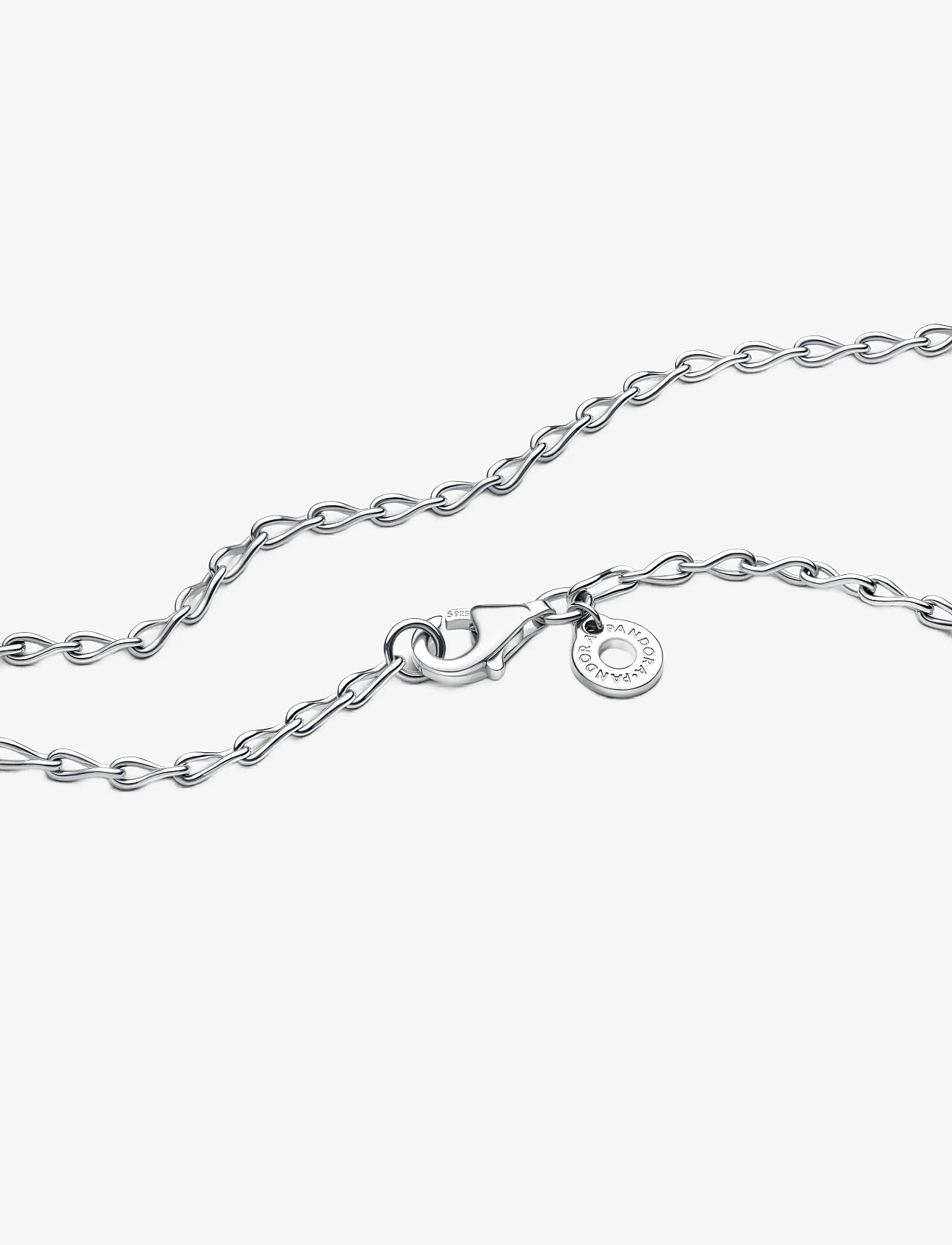 Pandora Figure Of Chain Link Sterling Silver Necklace