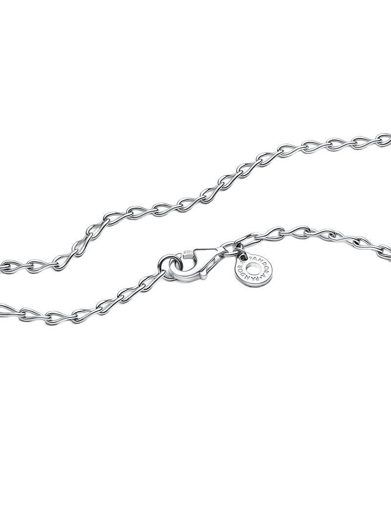 Pandora Figure Of Chain Link Sterling Silver Necklace
