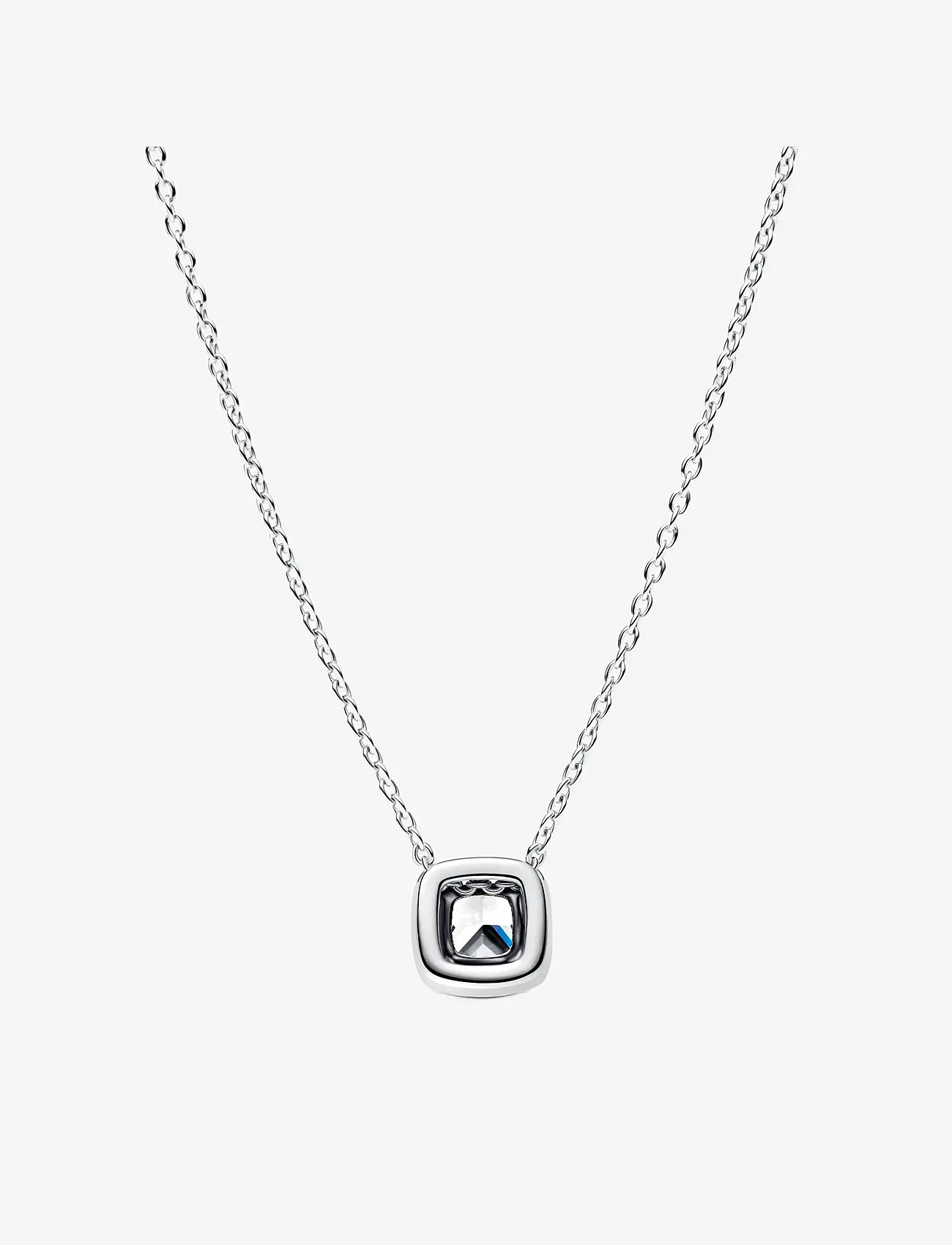 Pandora - Sterling silver collier with clear cubic zirconia - kedjehalsband - clear - 2
