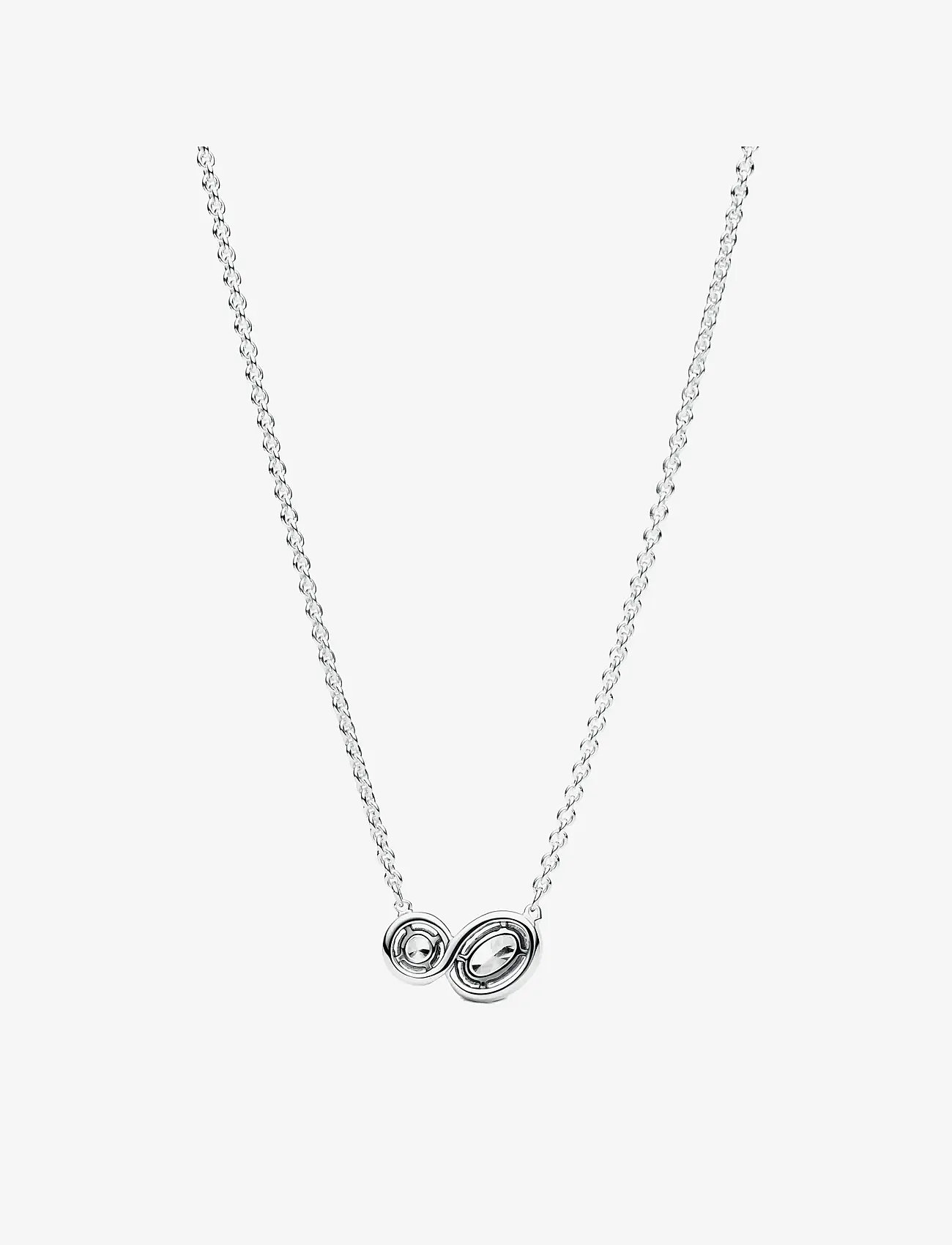 Pandora - Sterling silver collier with clear cubic zirconia - chain necklaces - clear - 2