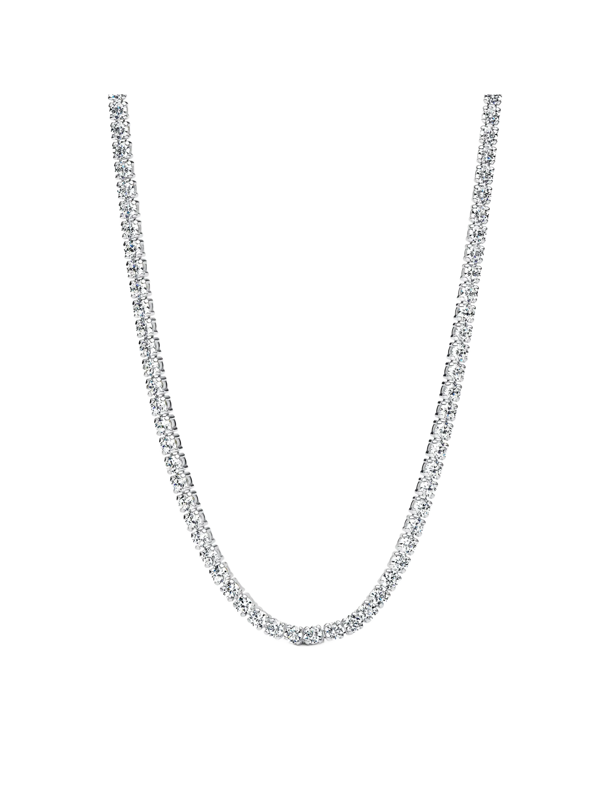 Pandora Sterling silver choker with clear - Accessories - CLEAR / undefined