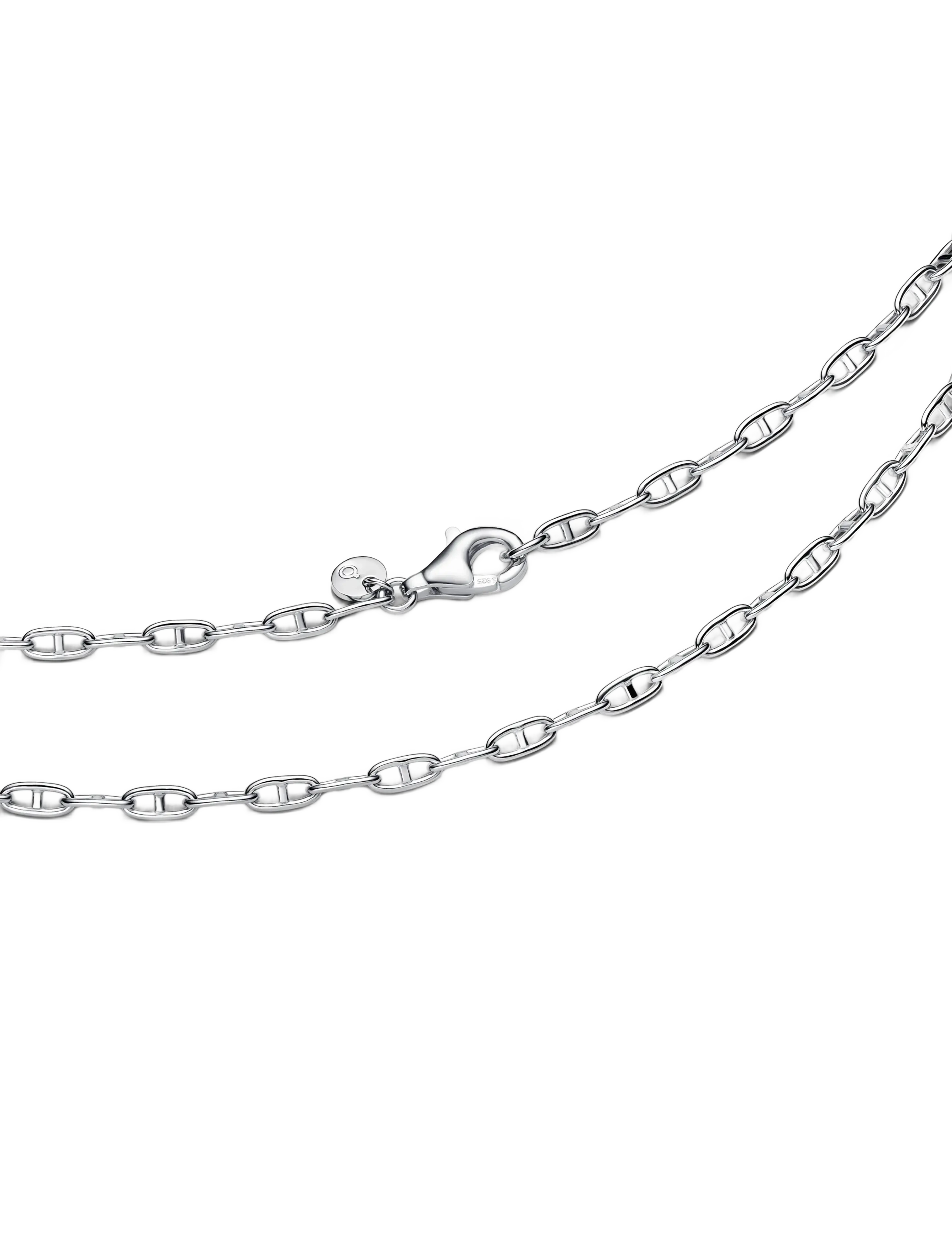 Pandora - Sterling silver necklace - chain necklaces - no color - 2