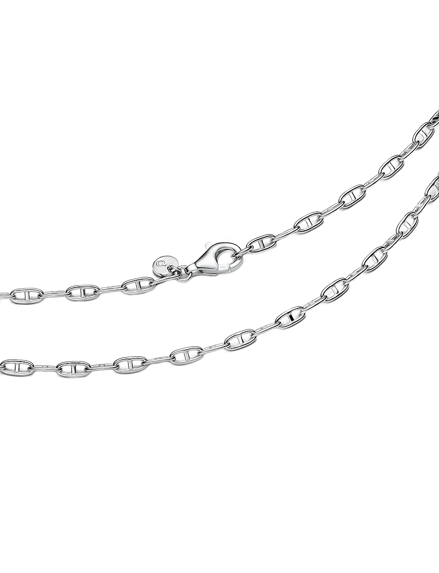 Pandora - Sterling silver necklace - halsketten - no color - 2