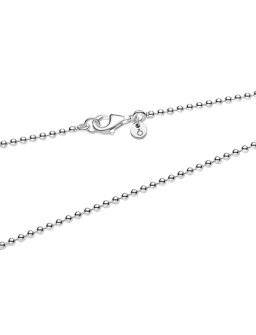 Pandora - Ball Chain Necklace - halskæder - no color - 2