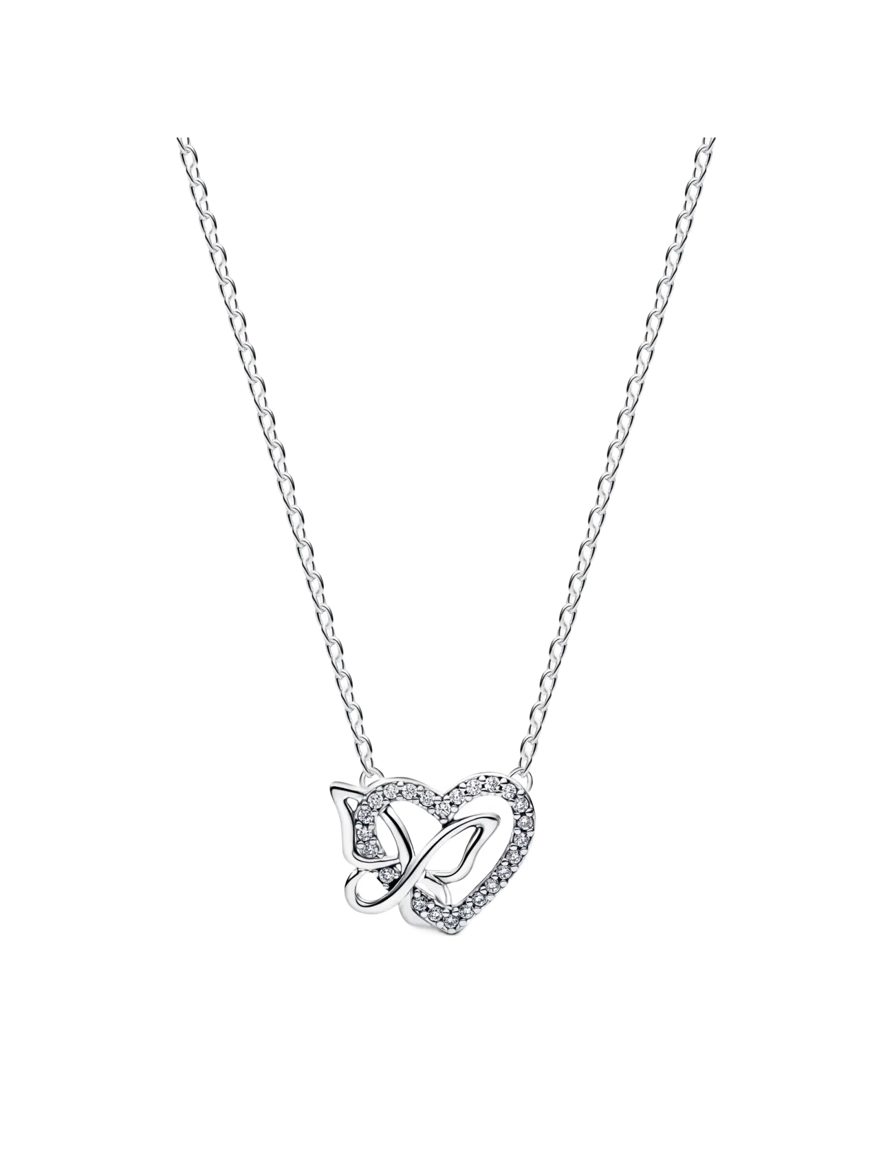 Pandora Heart and butterfly sterling silver - Accessories - CLEAR / undefined