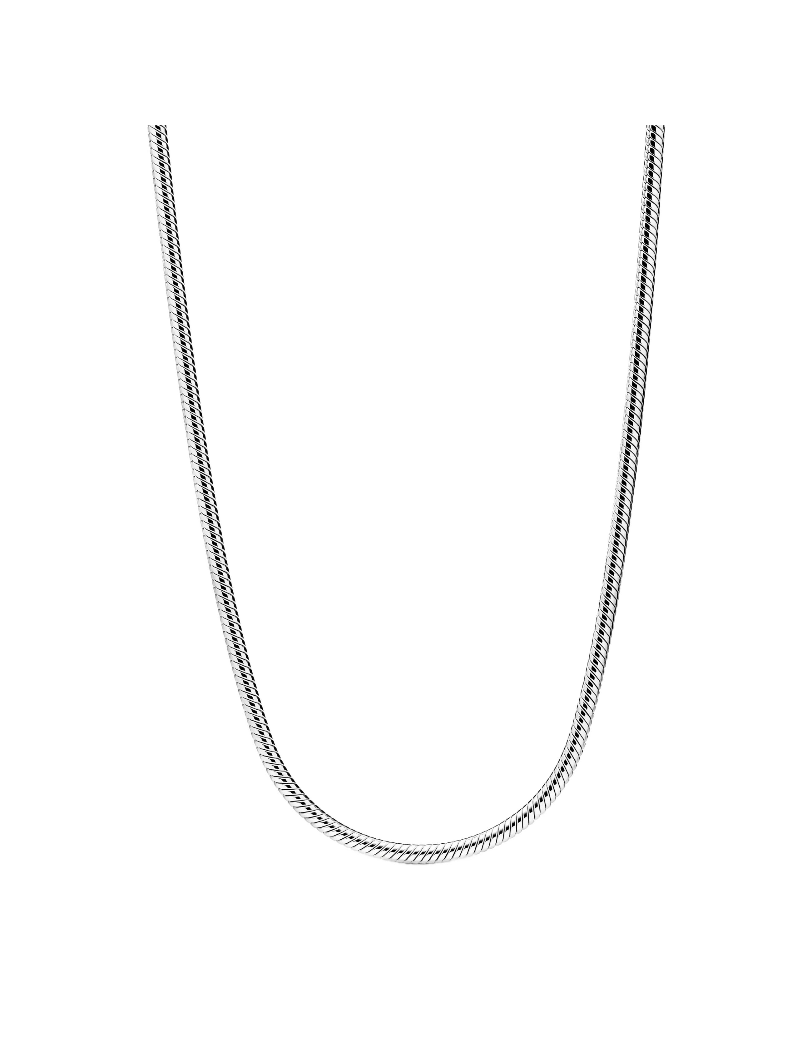 Pandora Slim Snake Chain Necklace - Basics - NO COLOR / undefined