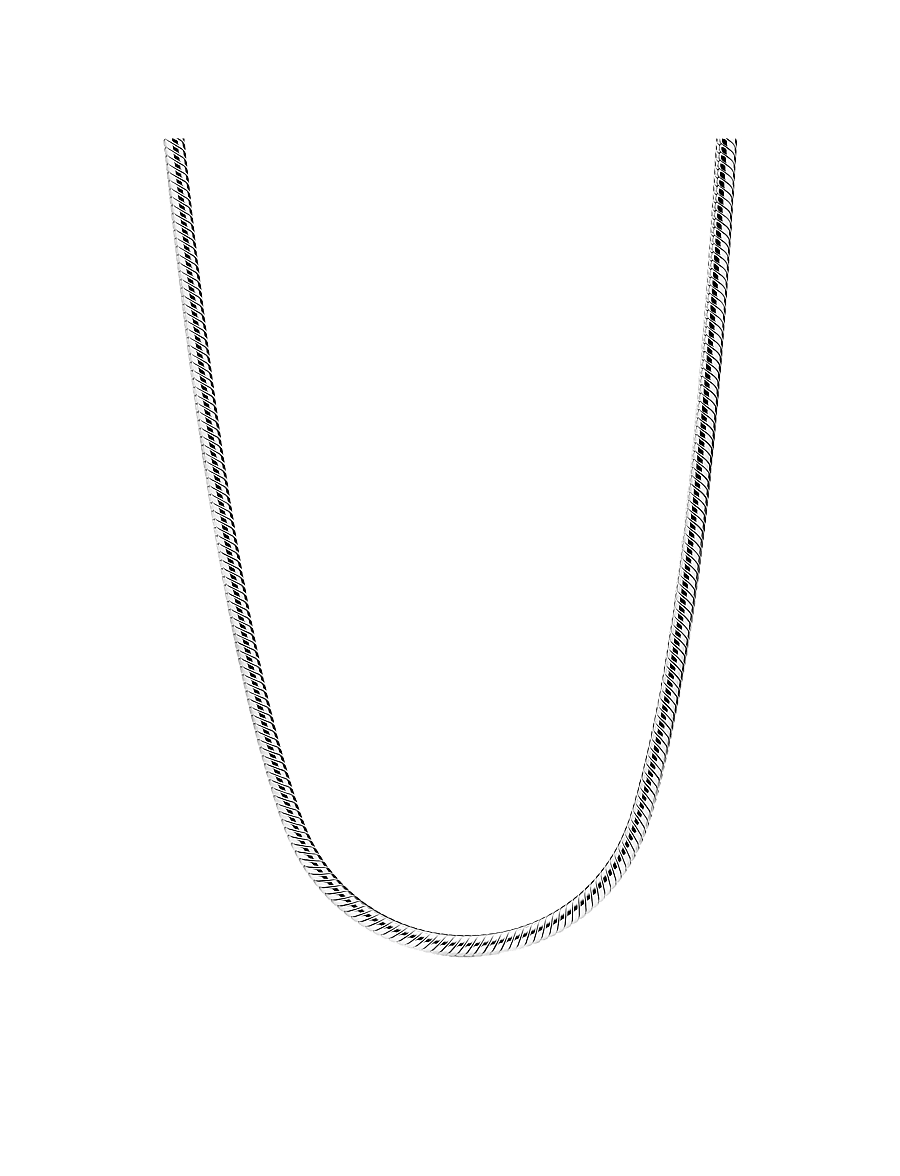 Pandora - Slim Snake Chain Necklace - halskæder - no color - 1