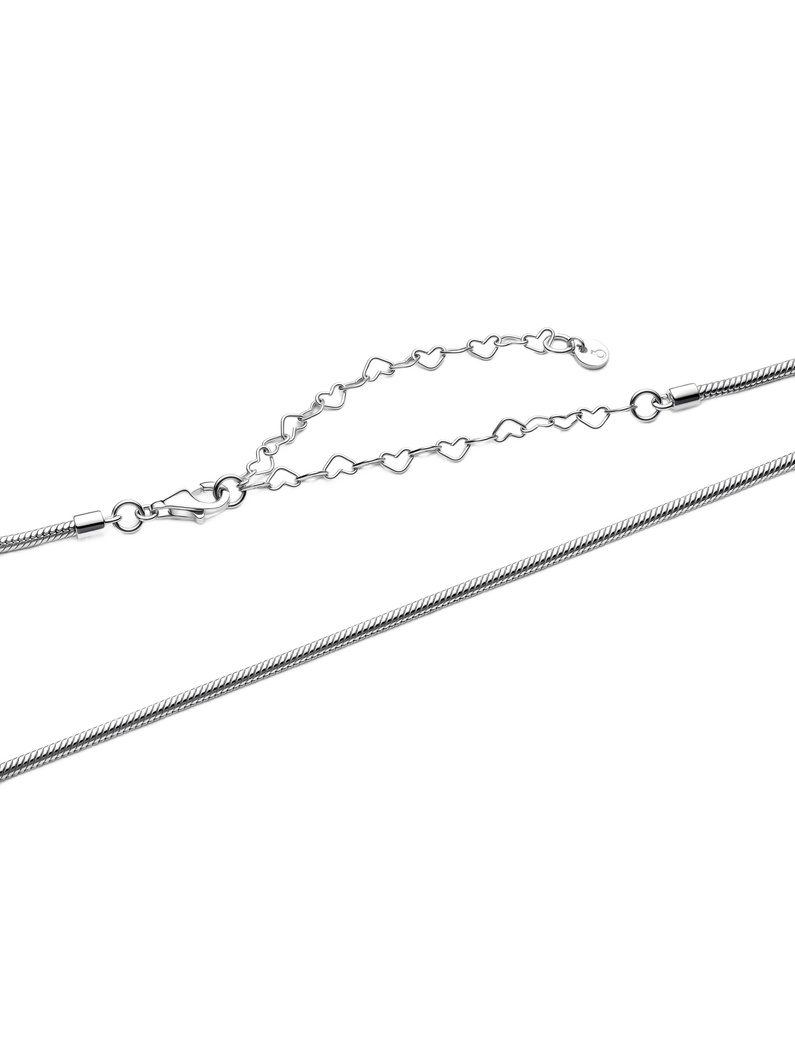 Pandora - Slim Snake Chain Necklace - chain necklaces - no color - 2