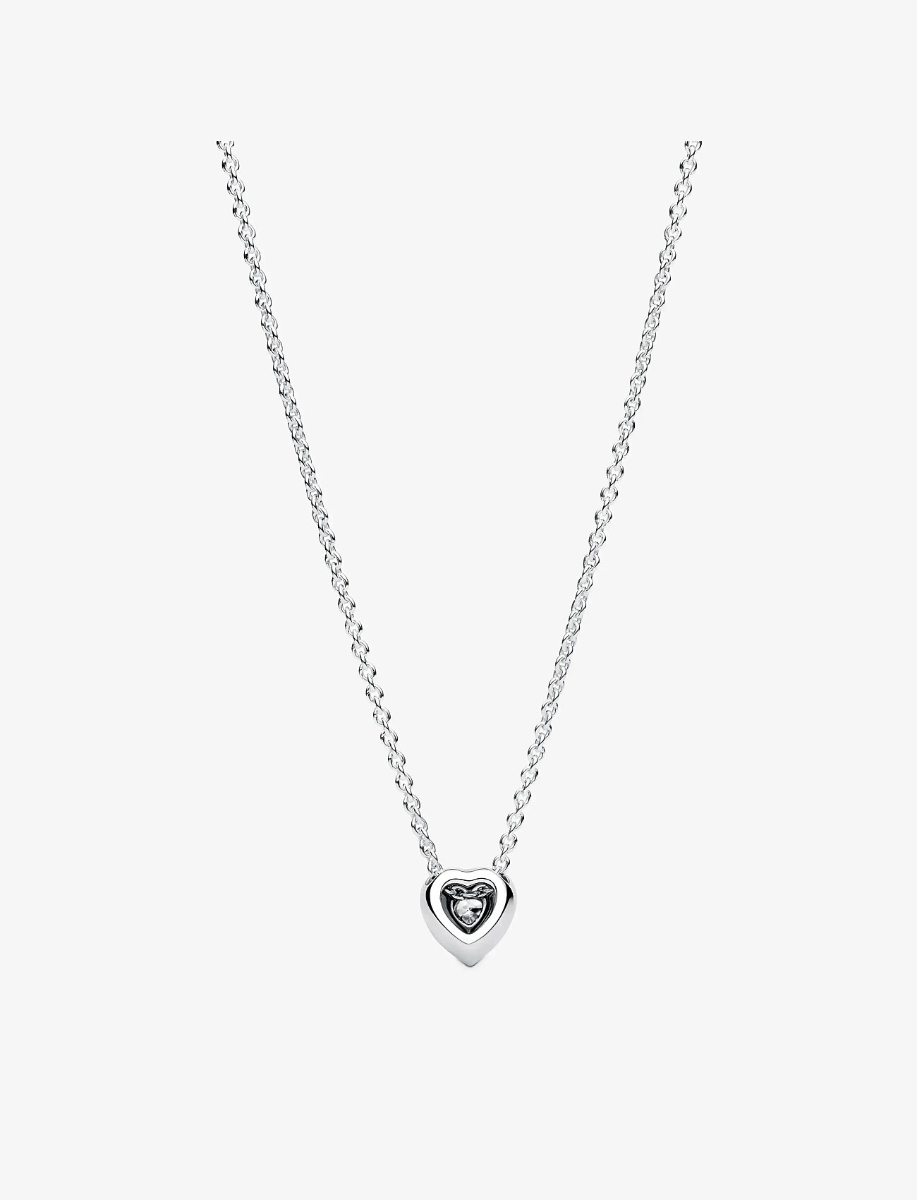 Pandora - Elevated Heart Necklace - colliers chaîne - no color - 2