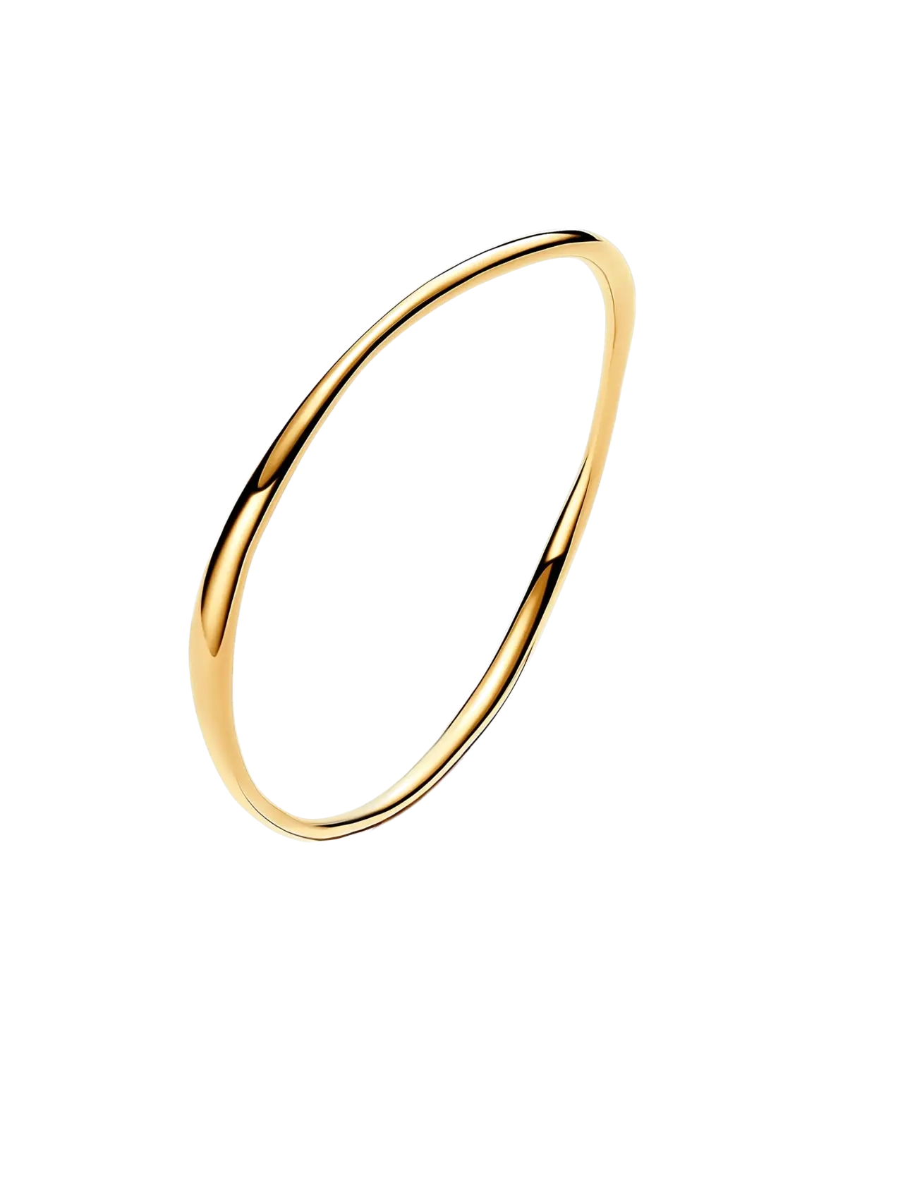 Pandora - 14k Gold-plated bangle - bangles - no color - 2
