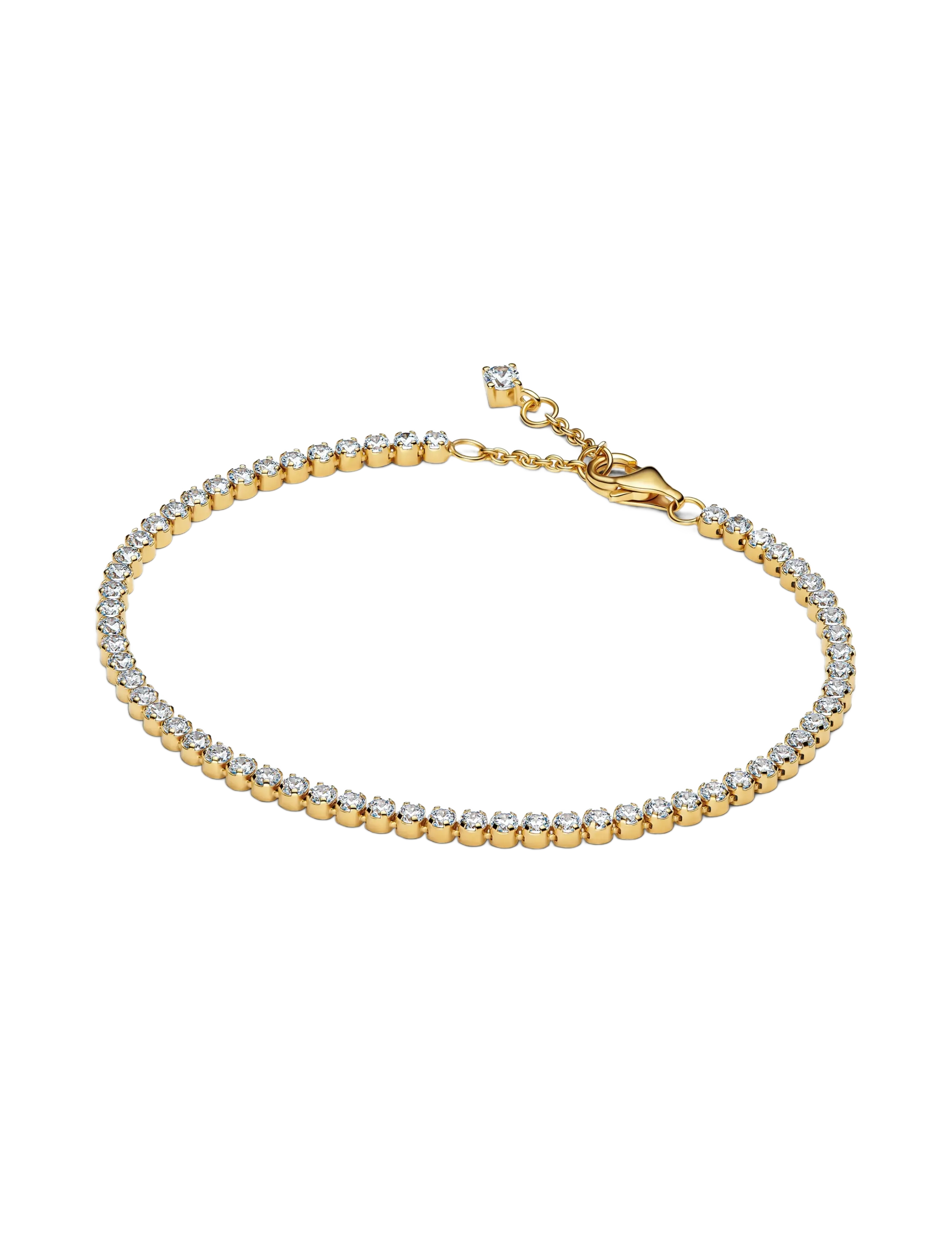Pandora Sparkling Tennis Bracelet - Bracelets - CLEAR / undefined