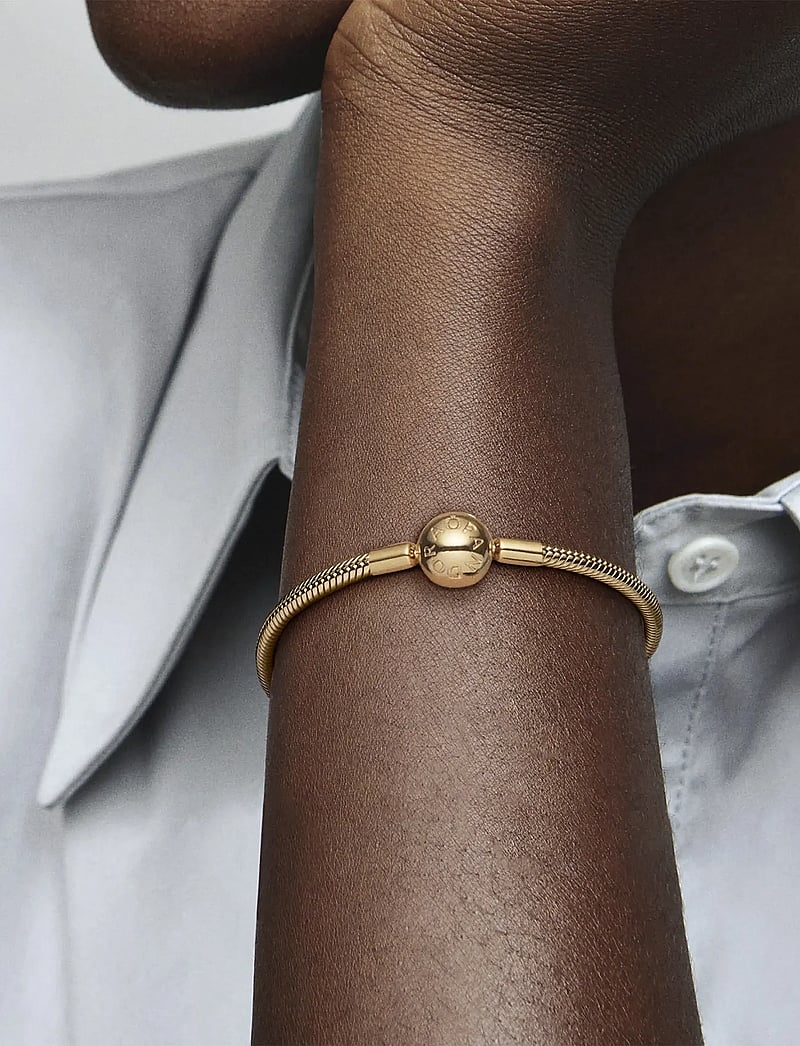 Pandora Snake Chain 14k Gold-plated Bracelet (PND568748C00