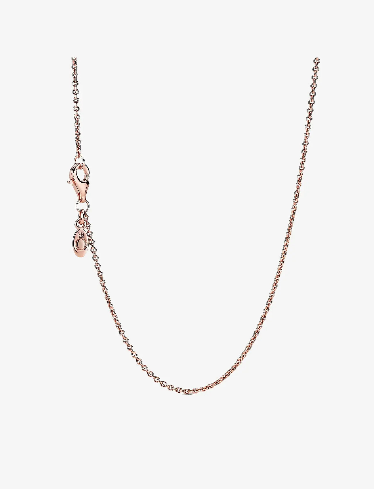 Pandora - Necklace in 14k rose gold-plated - kedjehalsband - no color - 1