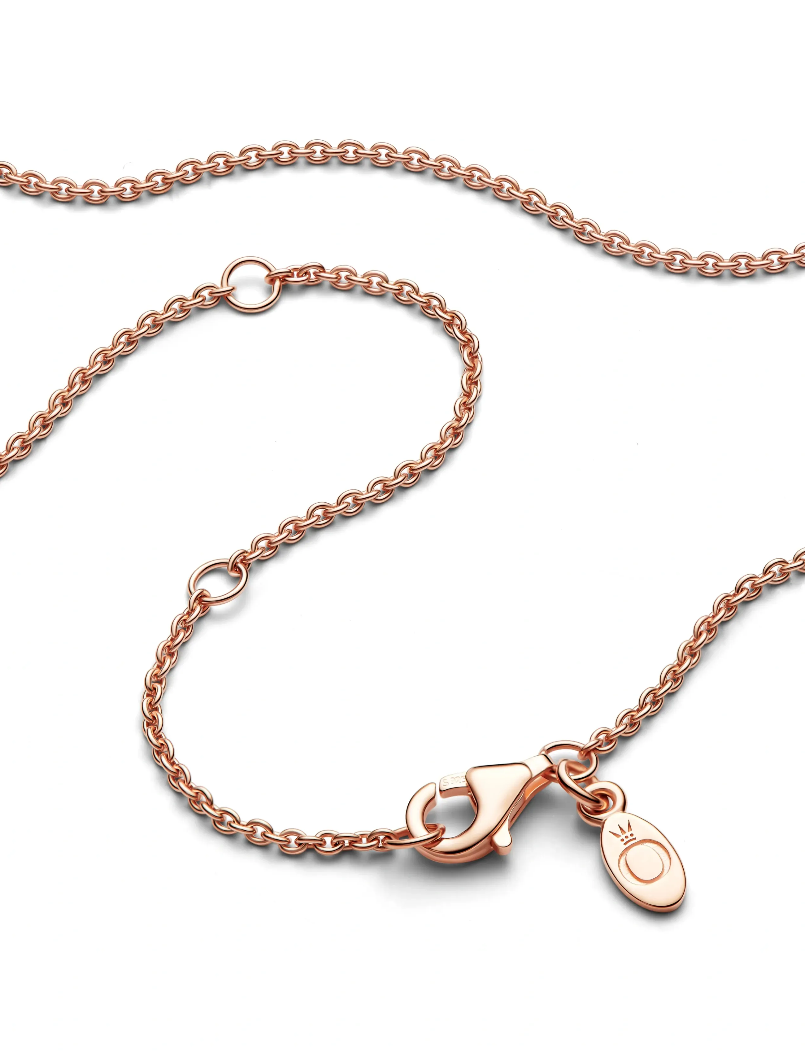 Pandora - Necklace in 14k rose gold-plated - keðjuhálsmen - no color - 3