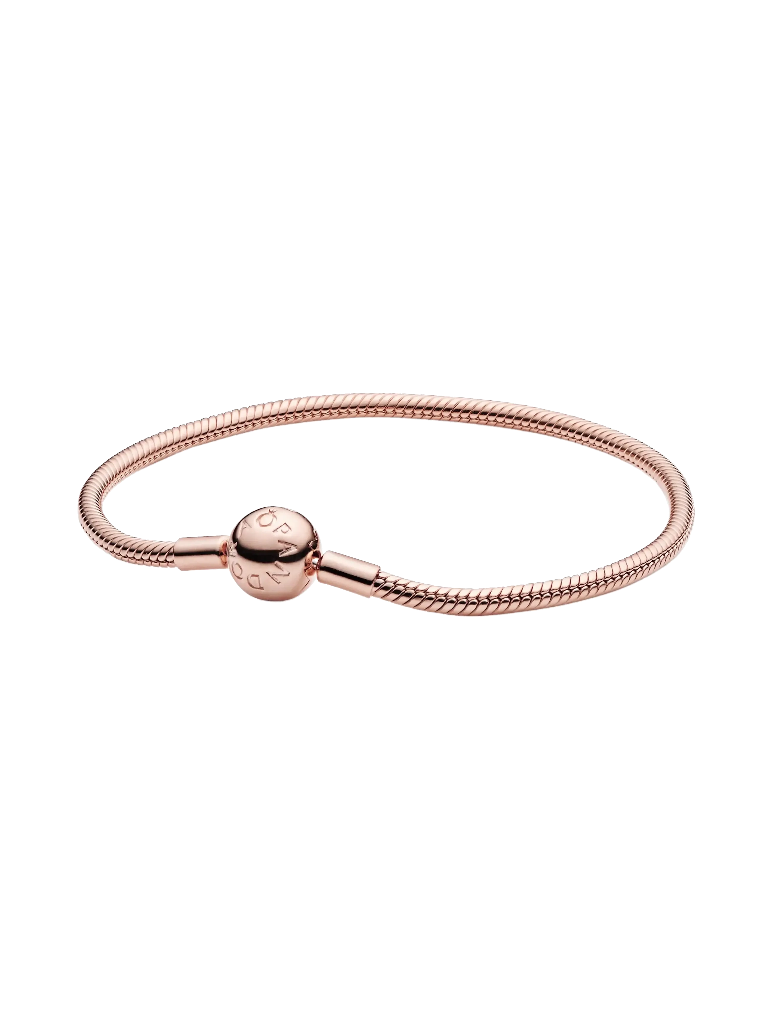 Pandora 14k Rose gold-plated snake chain bracelet - Asusteet - NO COLOR / undefined