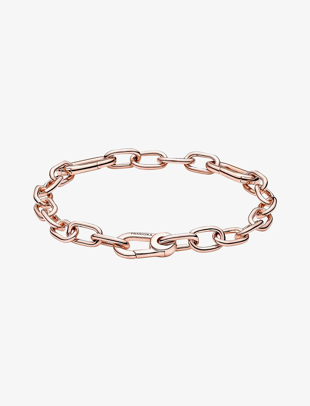 Pandora - 14k Rose gold-plated small link bracelet - no color - 1