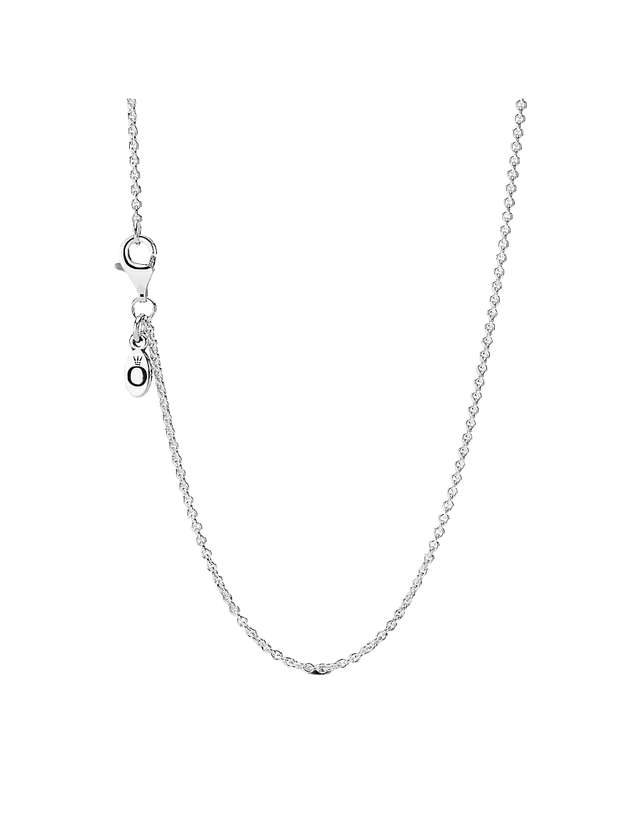 Pandora - Silver necklace - kedjehalsband - no color - 1