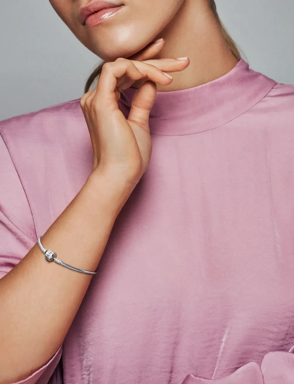 Pandora - Silver bracelet - kettingarmbanden - no color - 0